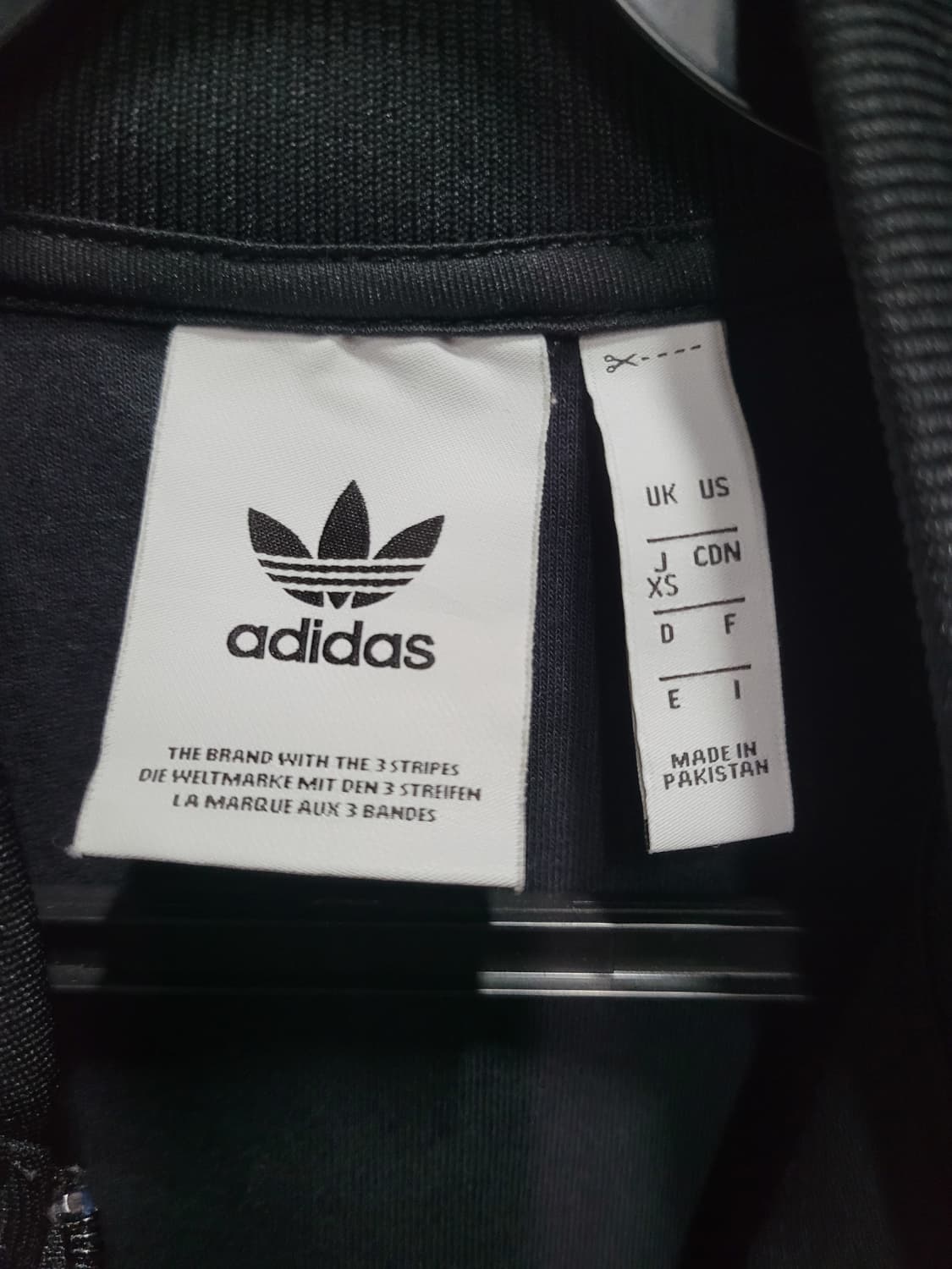 아디다스 불꽃 파이어버드 검흰 슈퍼스타 트랙탑 져지  상품이미지5