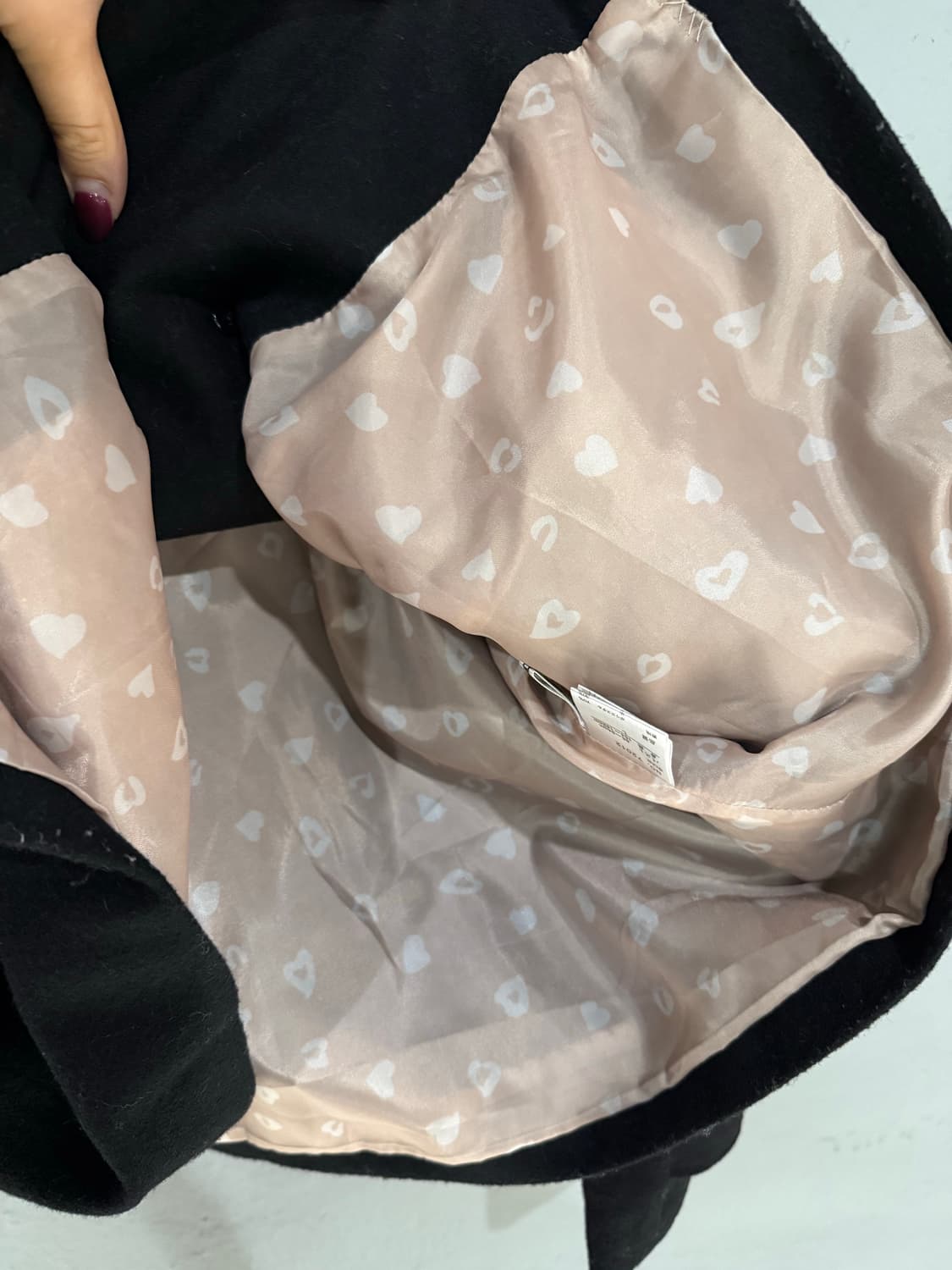 jpn vintage 히메갸루 더블버튼 핀턱 코트 상품이미지7