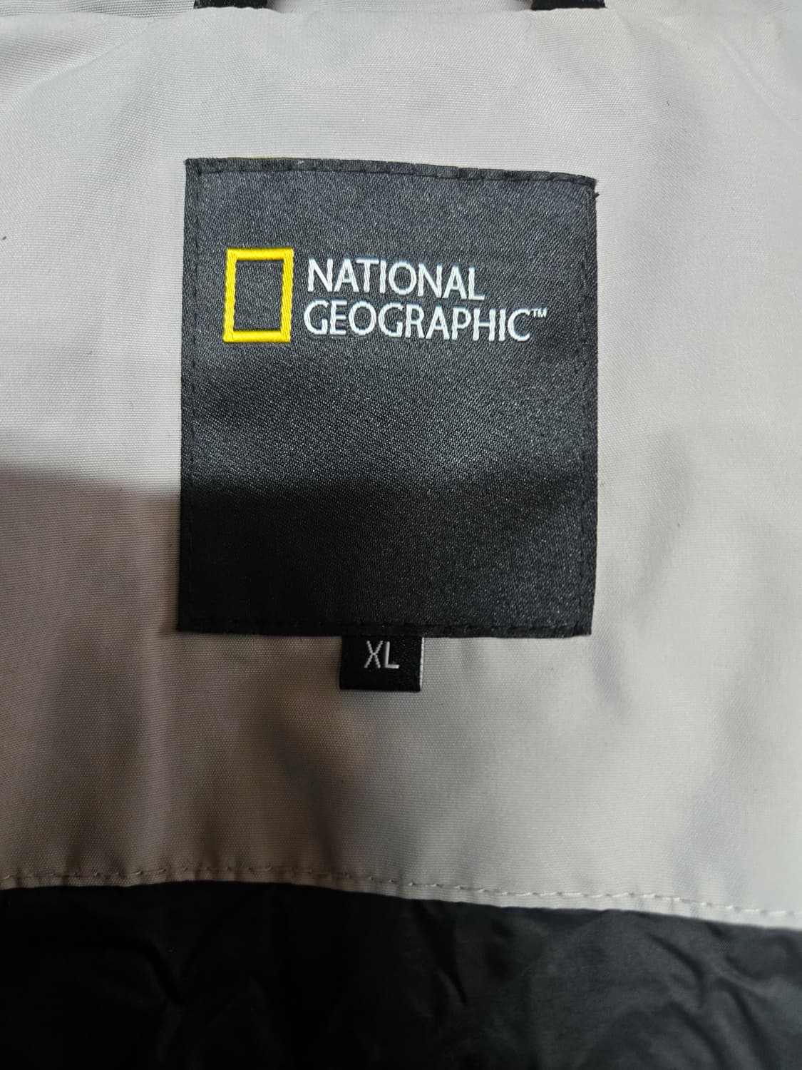 내셔널지오그래픽 후드 바람막이 자켓 XL 회색 팔와펜X 상품이미지6