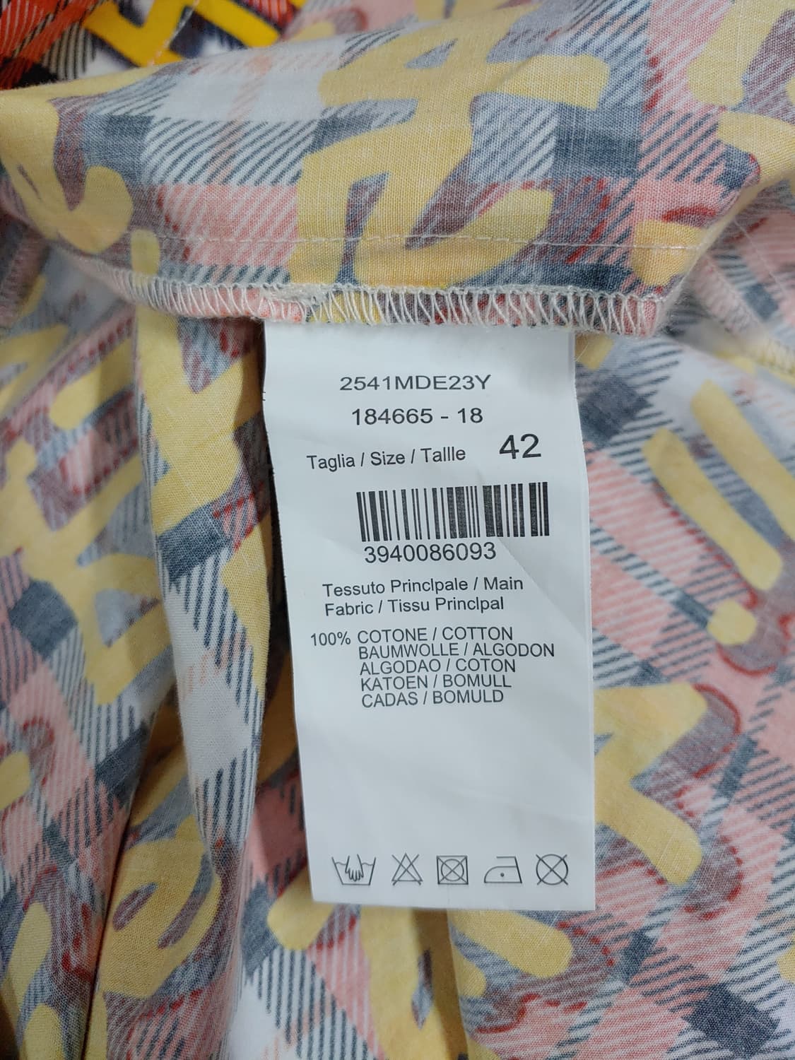 MSGM 체크 롱 원피스 여성42  66 상품이미지5