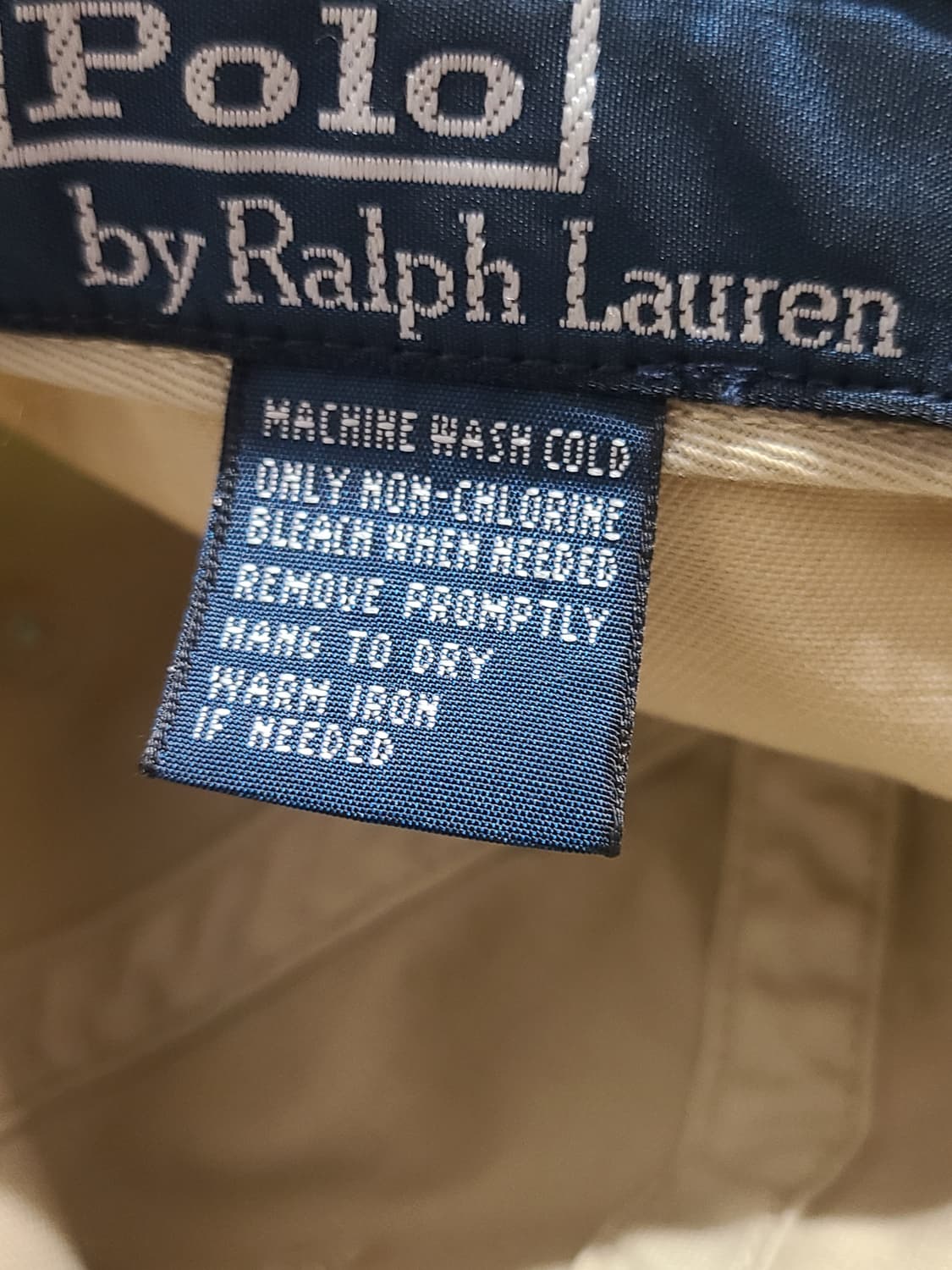 폴로 랄프로렌 클래식 볼캡 베이지 상품이미지5