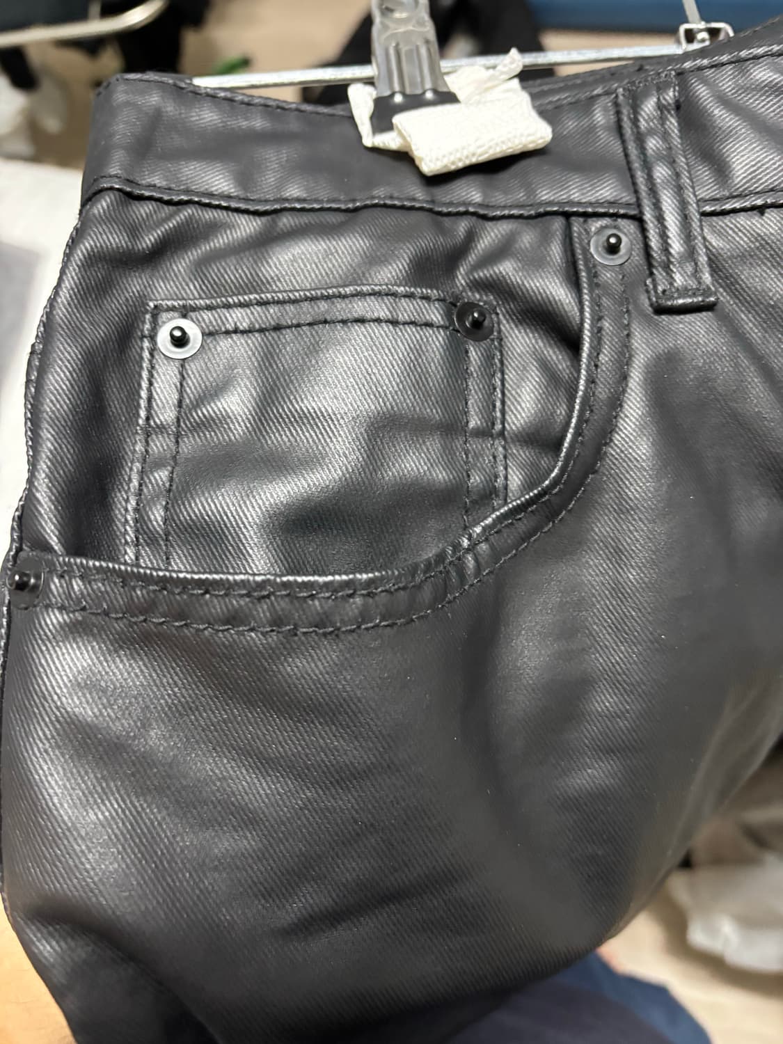 surgery double folding 와이드 진 상품이미지5