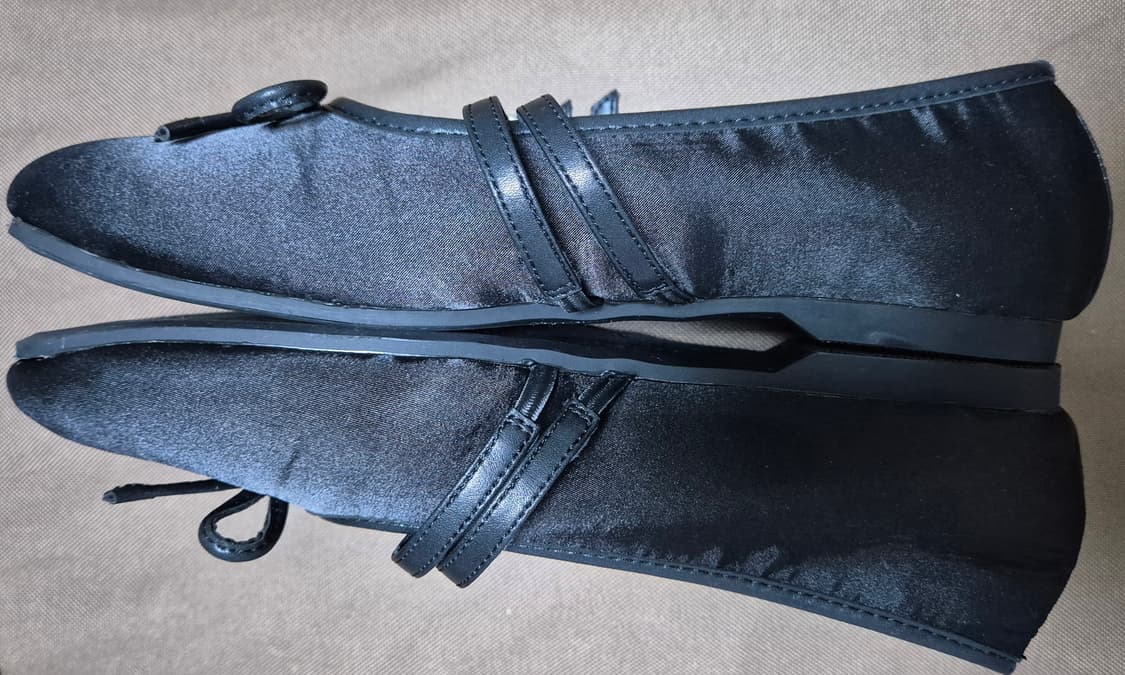 락피쉬웨더웨어 투 스트랩 메리제인 사틴(블랙) 250 상품이미지3