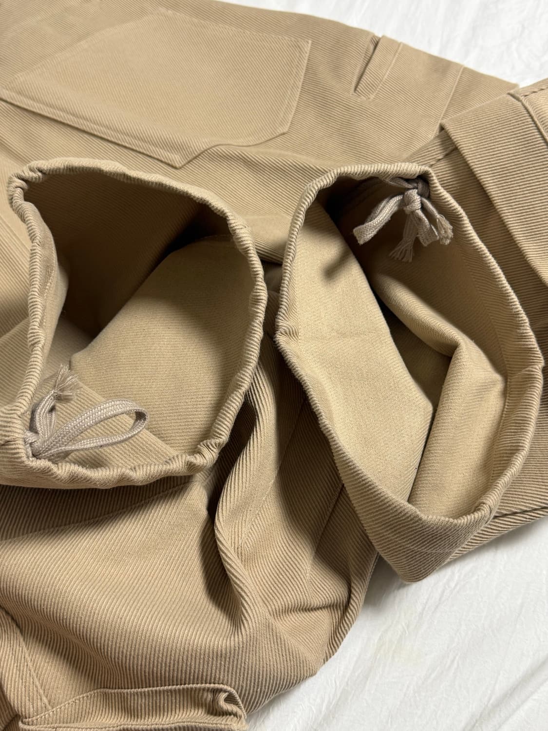 카미엔 타이탄 배기 팬츠 베이지 os(2사이즈) 상품이미지3