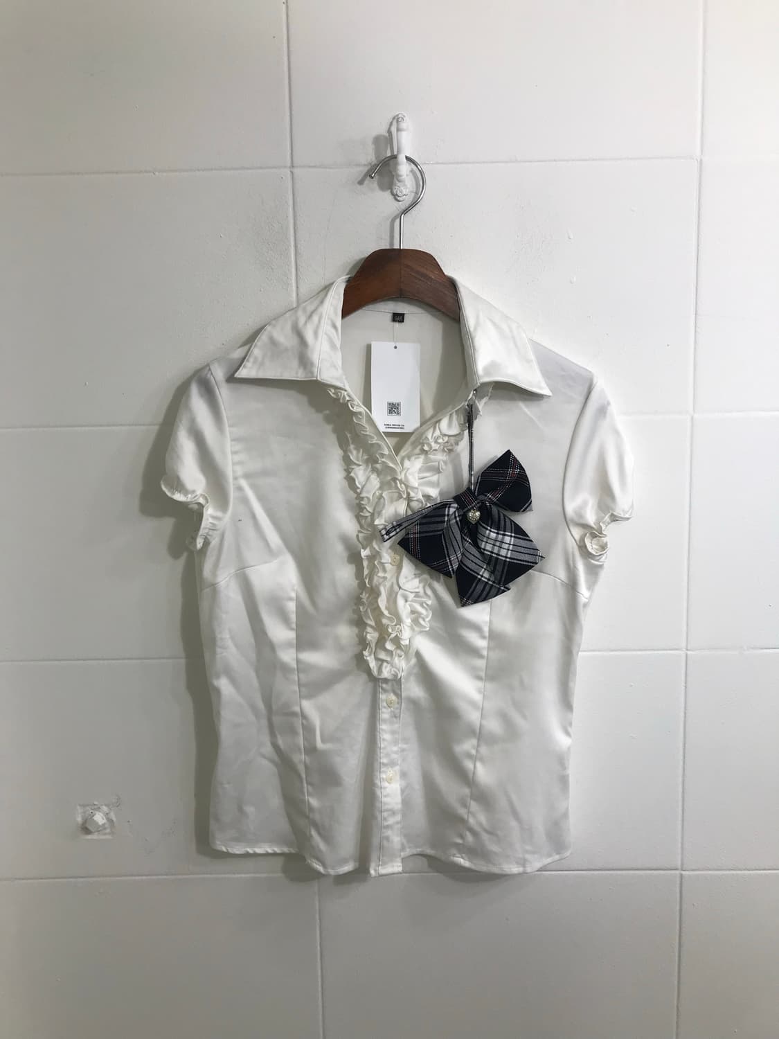 네이비 니혼진 프레피 케이프 코디세트 상품이미지7