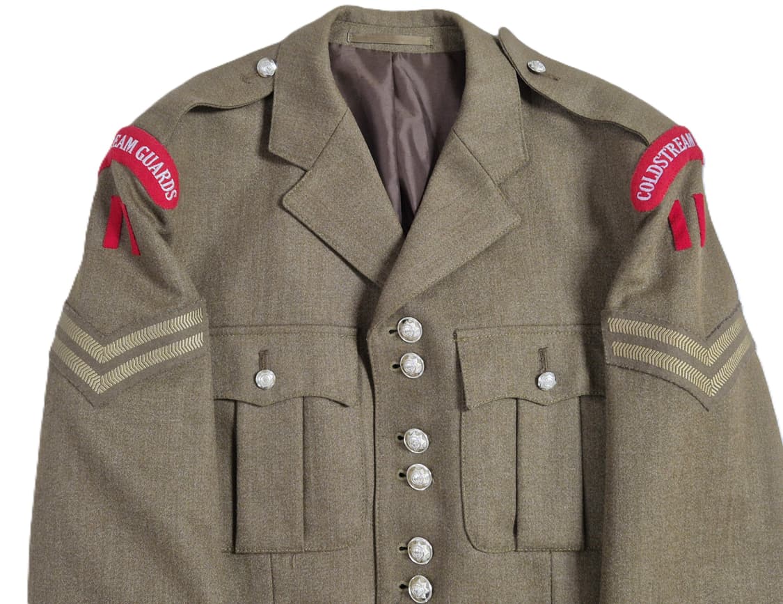 영국군 제2 보병 근위연대 하사 정복 전투복 상의 자켓 (S) 상품이미지7