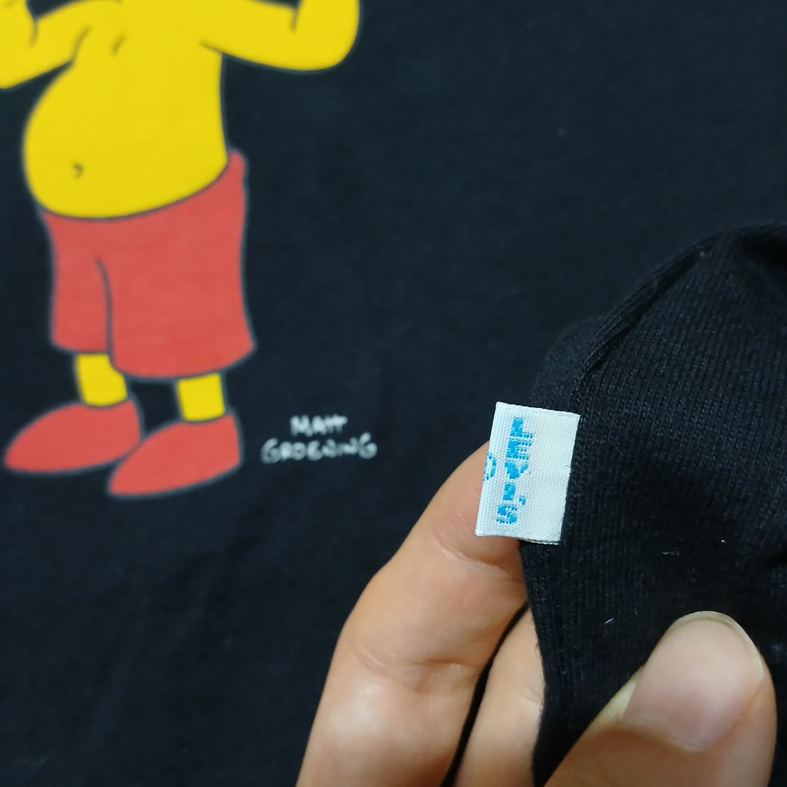 LEVIS 리바이스 심슨 콜라보 오버핏 롱 슬리브 긴팔티 상품이미지5