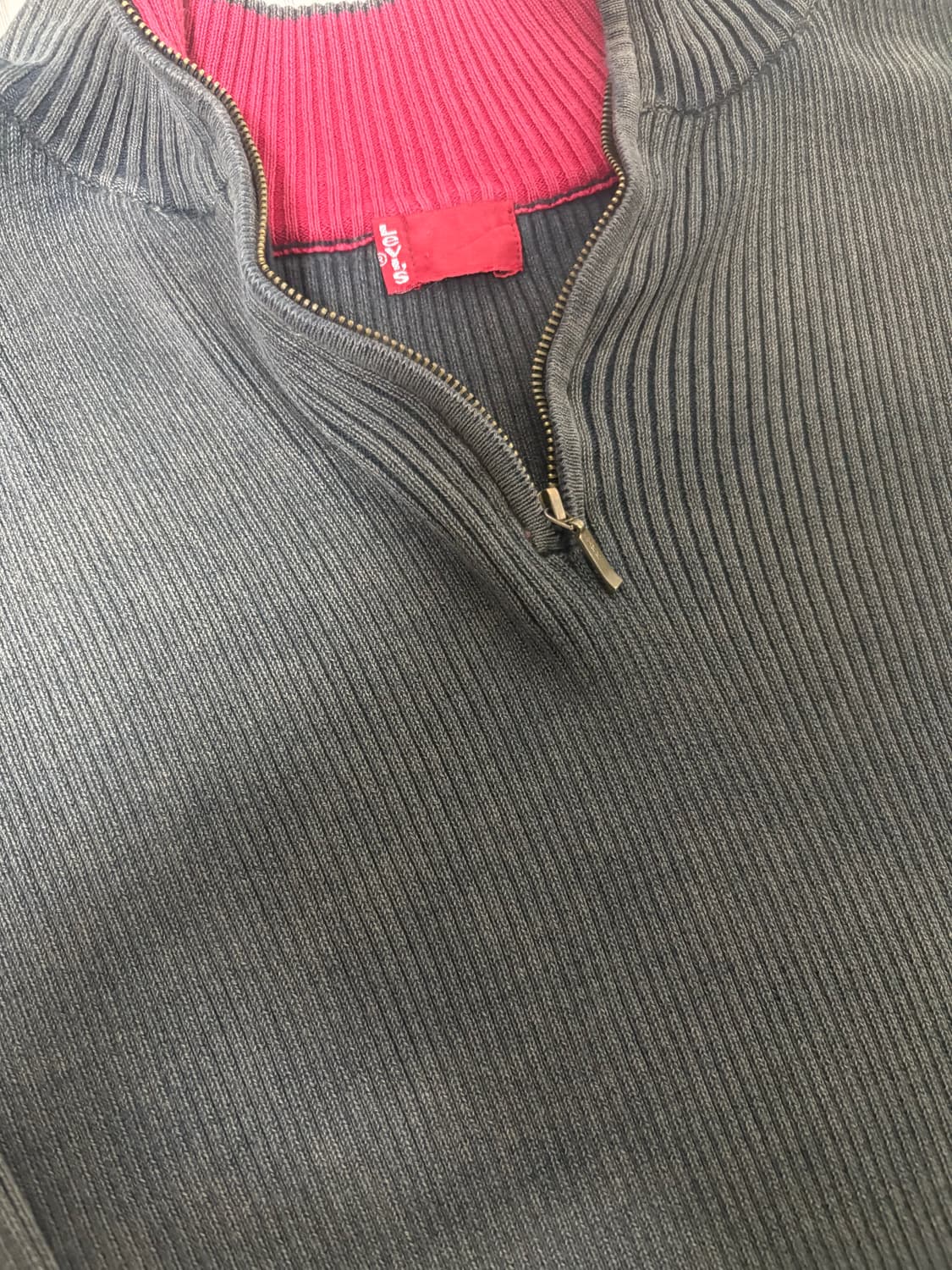 리바이스 90s 반집업 니트 상품이미지2