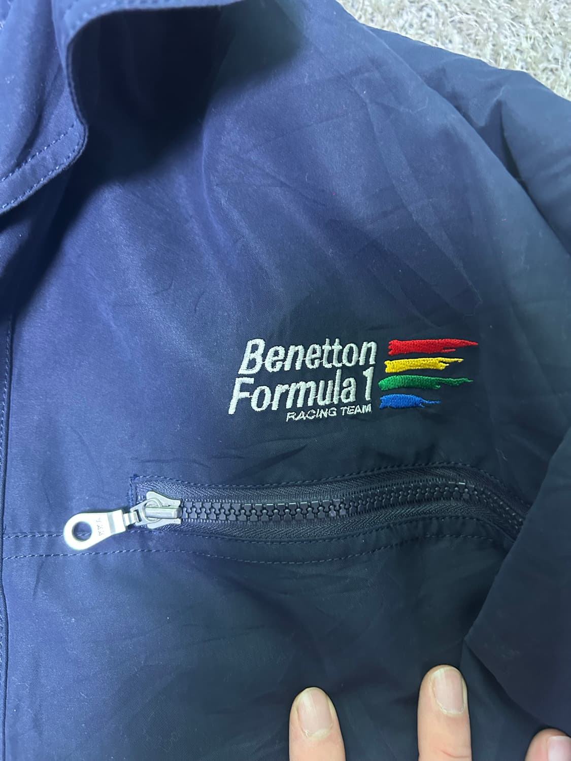 일본판 베네통 바람막이 후드자켓 사이즈 105~110 상품이미지3