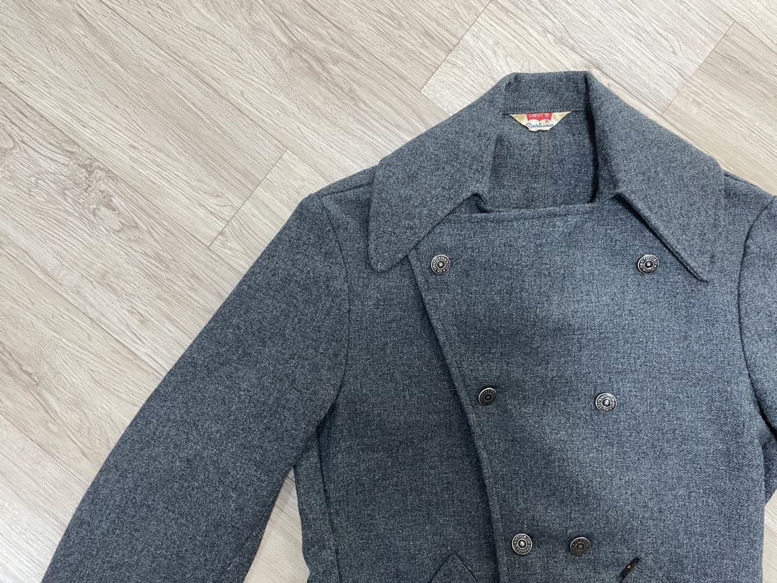55~66) LVC원판 70's 리바이스 여성 울 더블자켓(RRL&폴로 상품이미지4