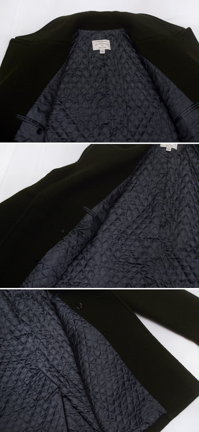 클럽 모나코 헤비 멜튼울 클래식 더블 피코트 (L / 100+) 상품이미지7