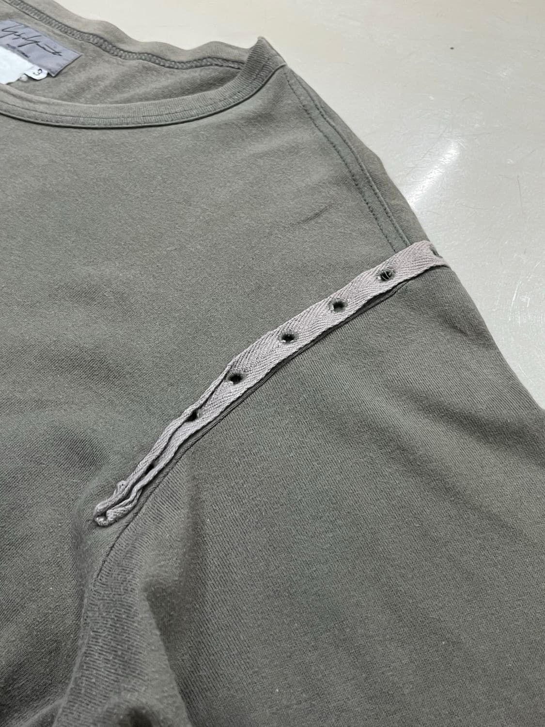 Yohji yamamoto cotton T-shirt 상품이미지4