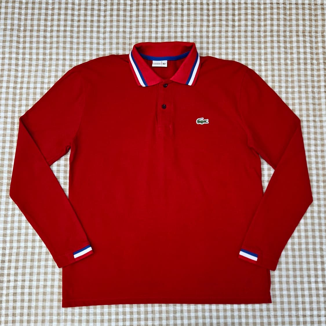 라코스테 긴소매 카라티 남자100~105 상품이미지1