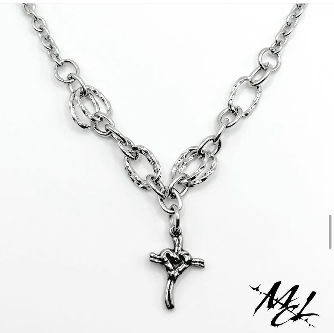 Heart cross Necklace   상품이미지1