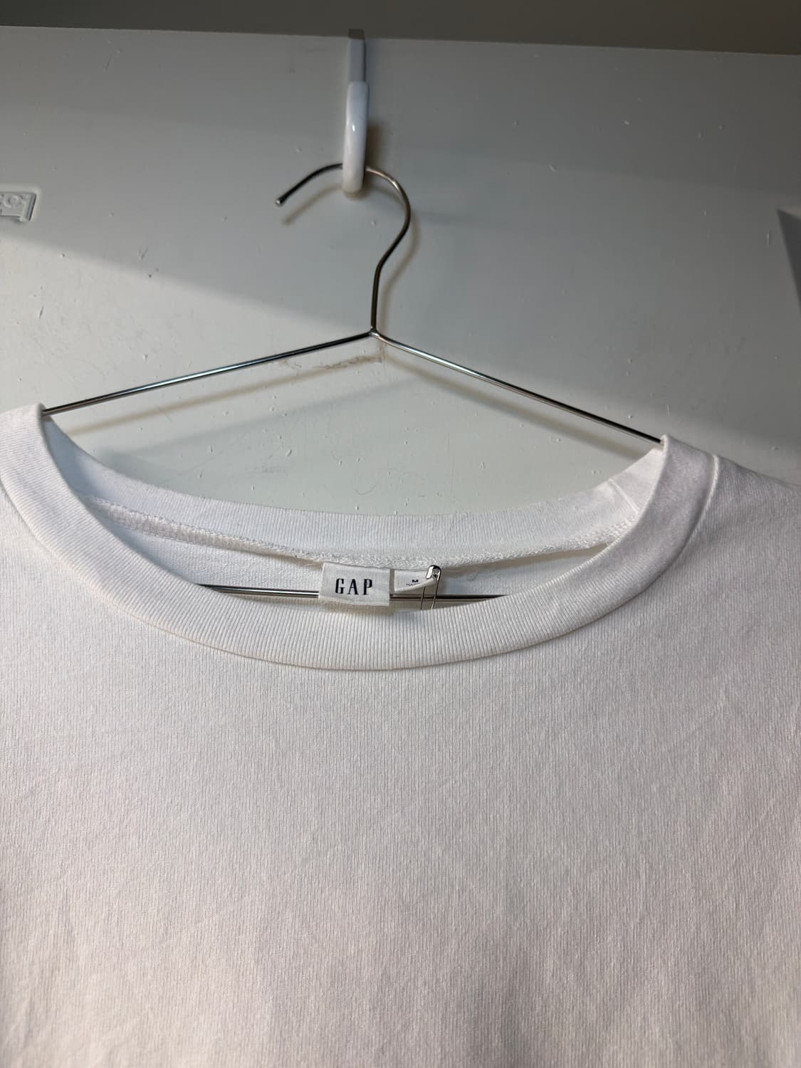 일본빈티지 갭 화이트 롱슬리브 상품이미지4