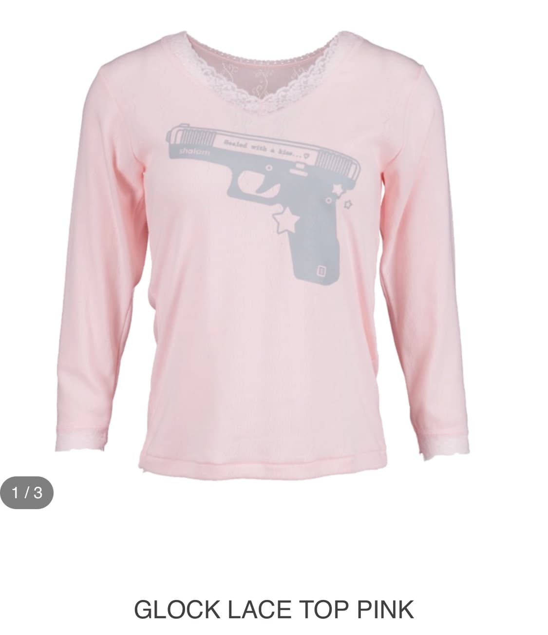 샬롬클럽 글락 레이스 탑 핑크 GLOCK LACE TOP PINK 상품이미지1
