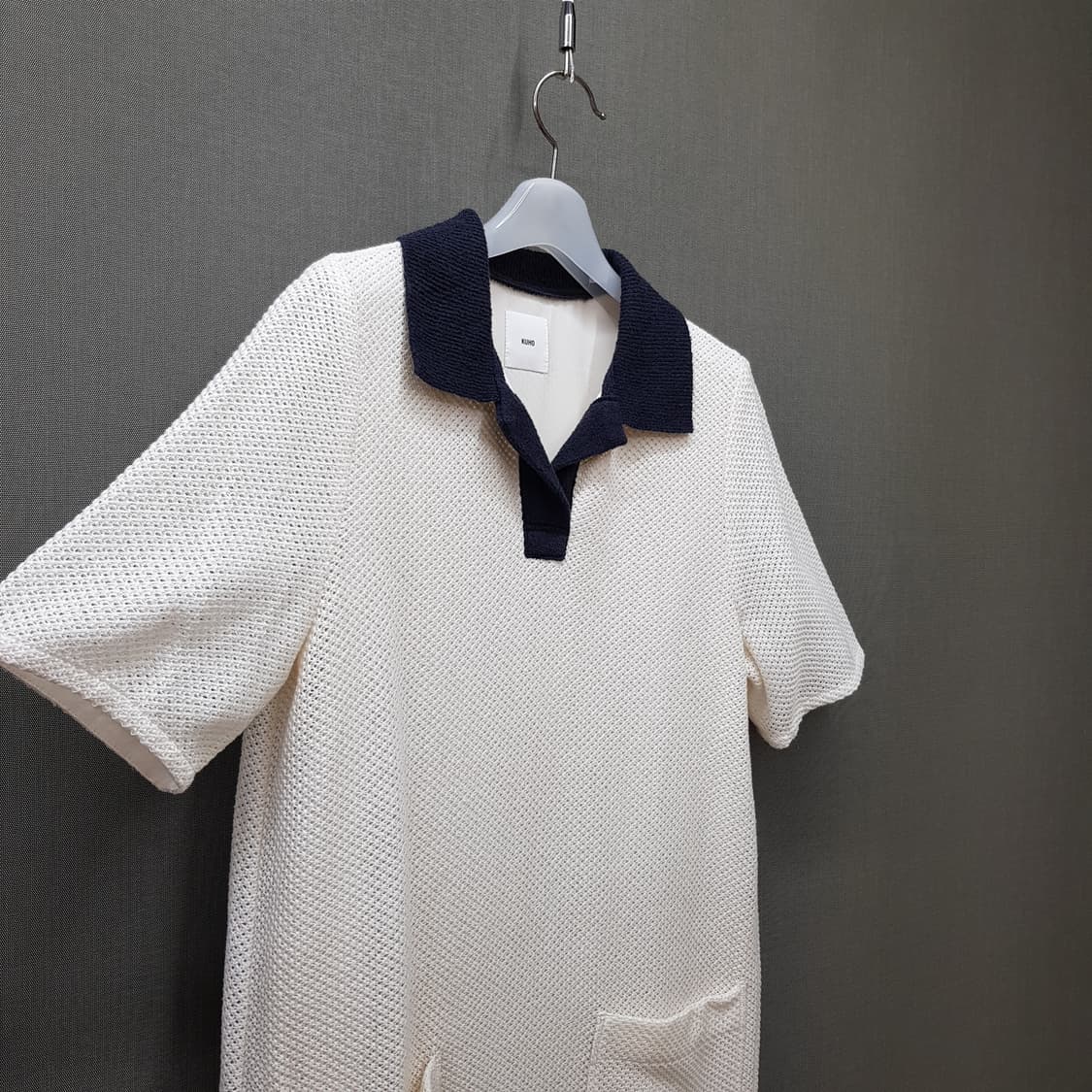 구호 2024 니트 카라 미니 원피스 S사이즈 상품이미지3