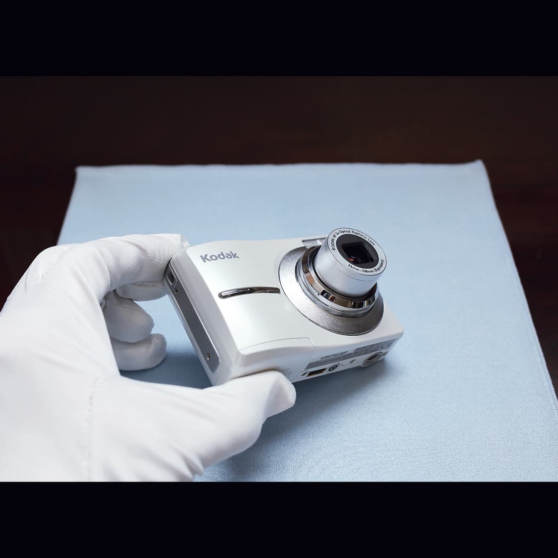 레어<준 민트급><카리나>코닥 C713 펄 화이트 빈티지 디카 상품이미지4