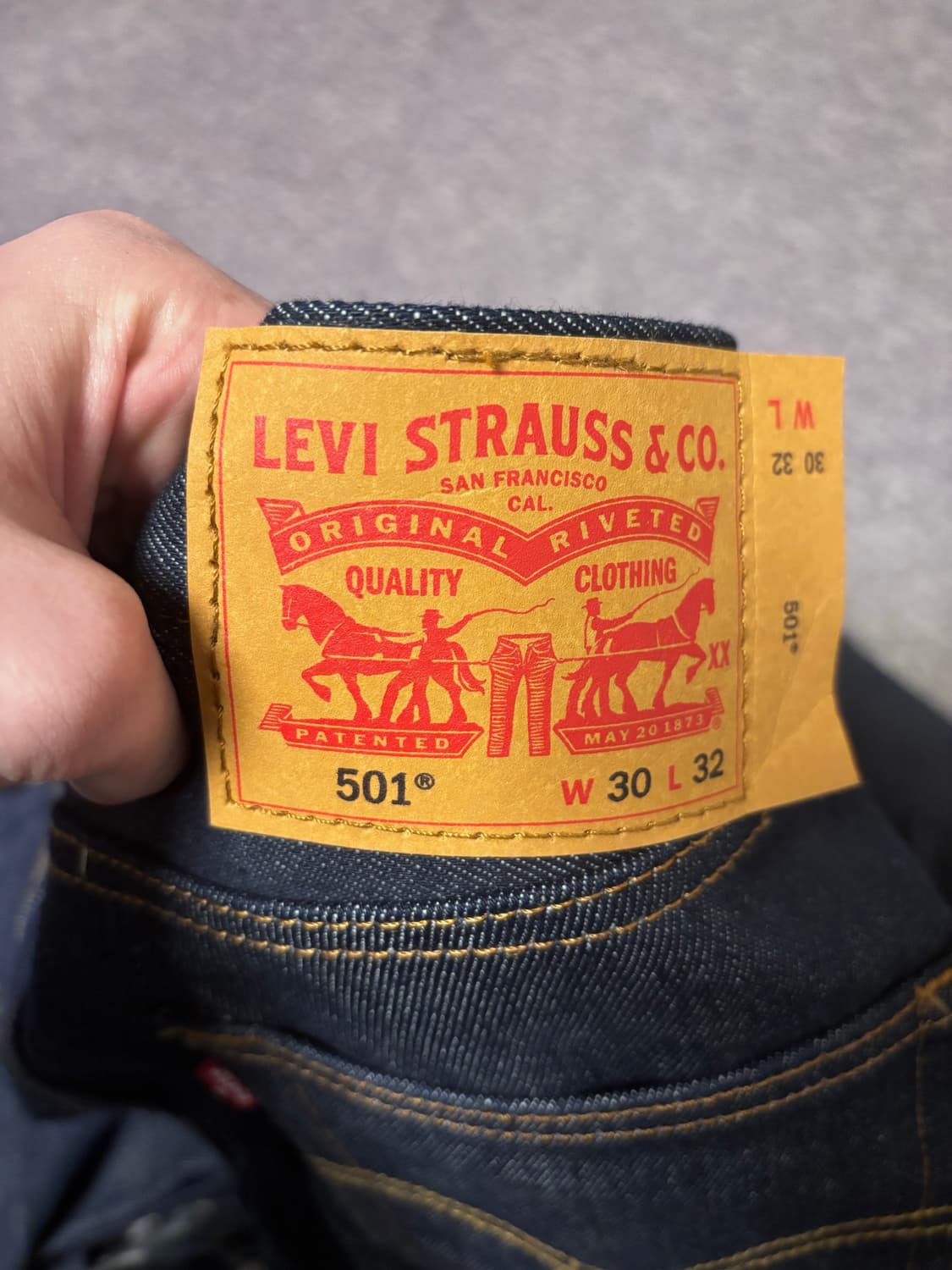 리바이스 501 리지드 30 상품이미지1