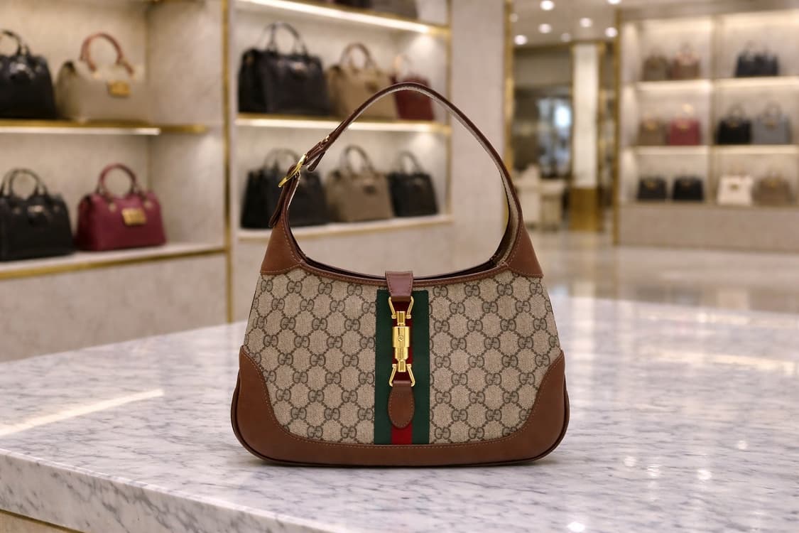 [A급] 구찌 재키 1961 GG 수프림 캔버스 숄더백 스몰 판매합니다! 상품이미지1