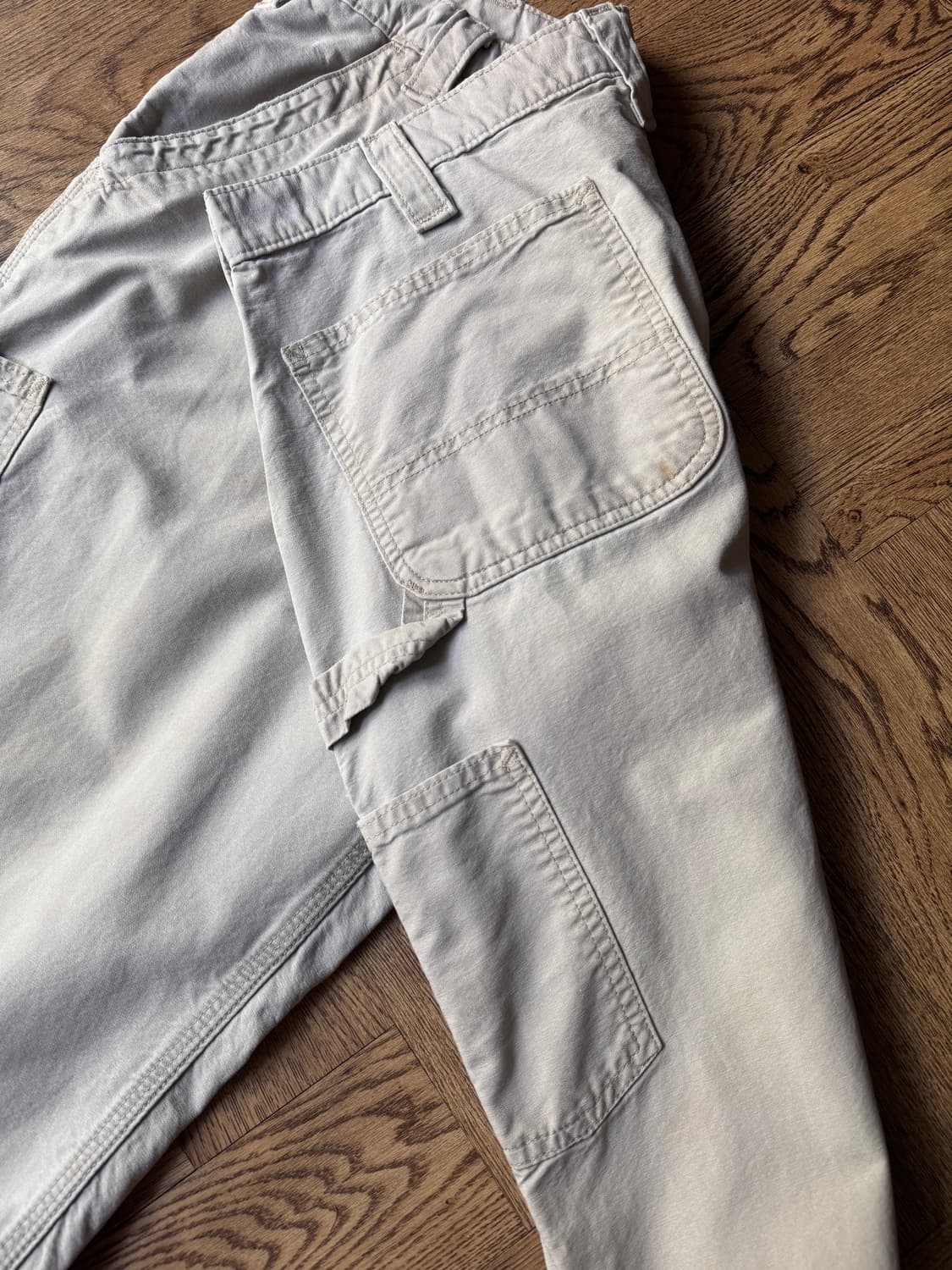 [36]칼하트 USA 탄 라이트캔버스 싱글니 카펜터 워크 팬츠 상품이미지6