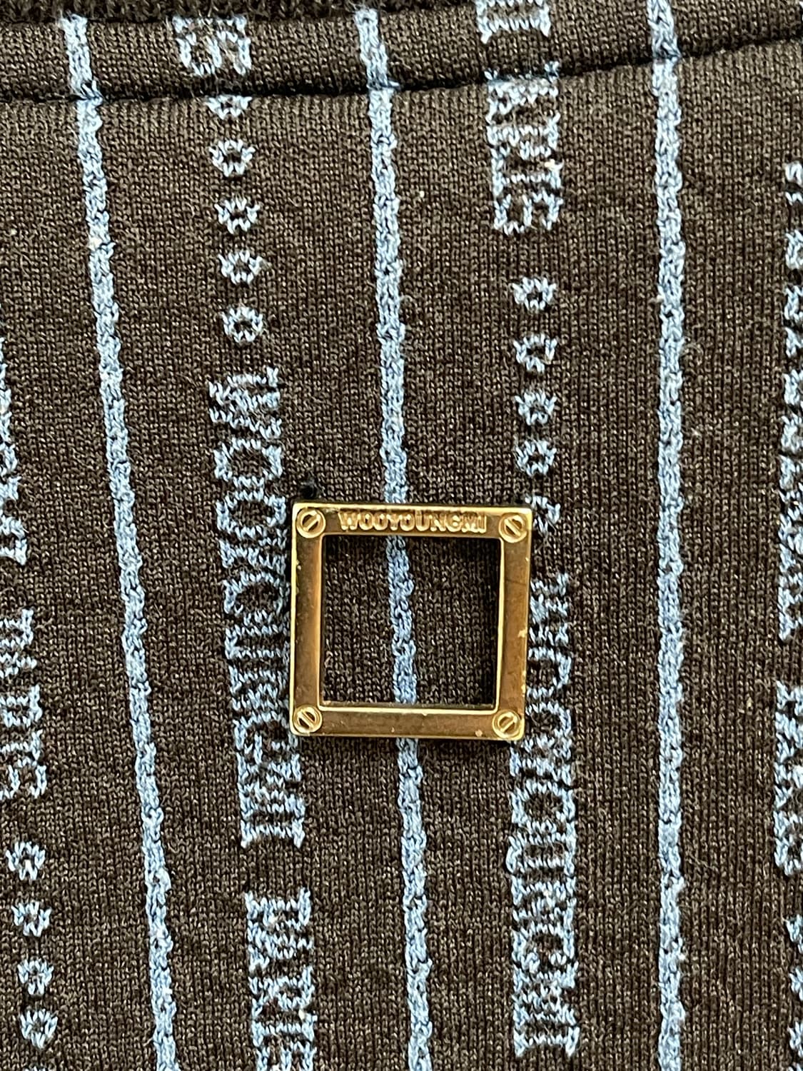 우영미 올오버 스트라이프 봄버 자켓 50사이즈 상품이미지3