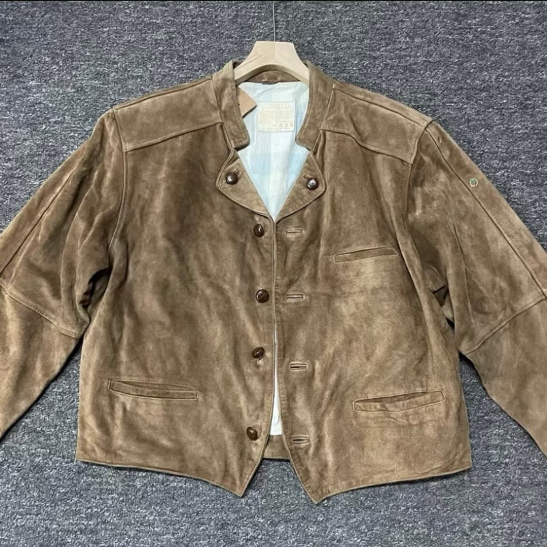 바바리안 스웨이드 레더 자켓 상품이미지1