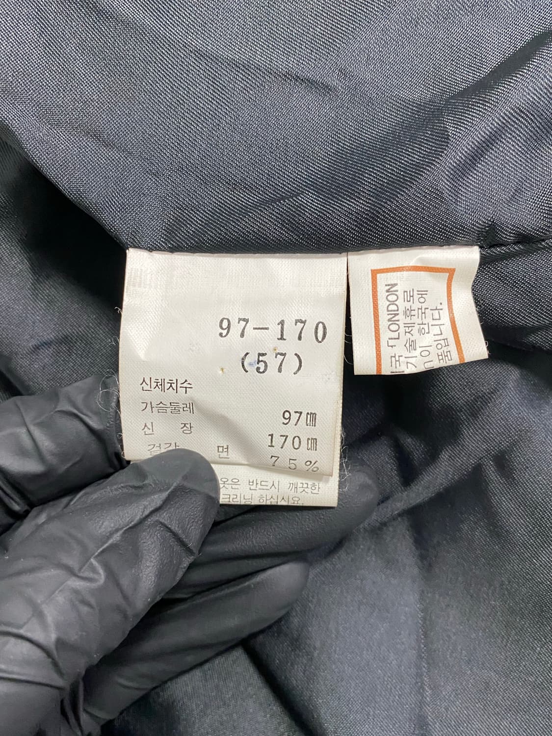 런던포그 브라운 트렌치 코트  상품이미지9