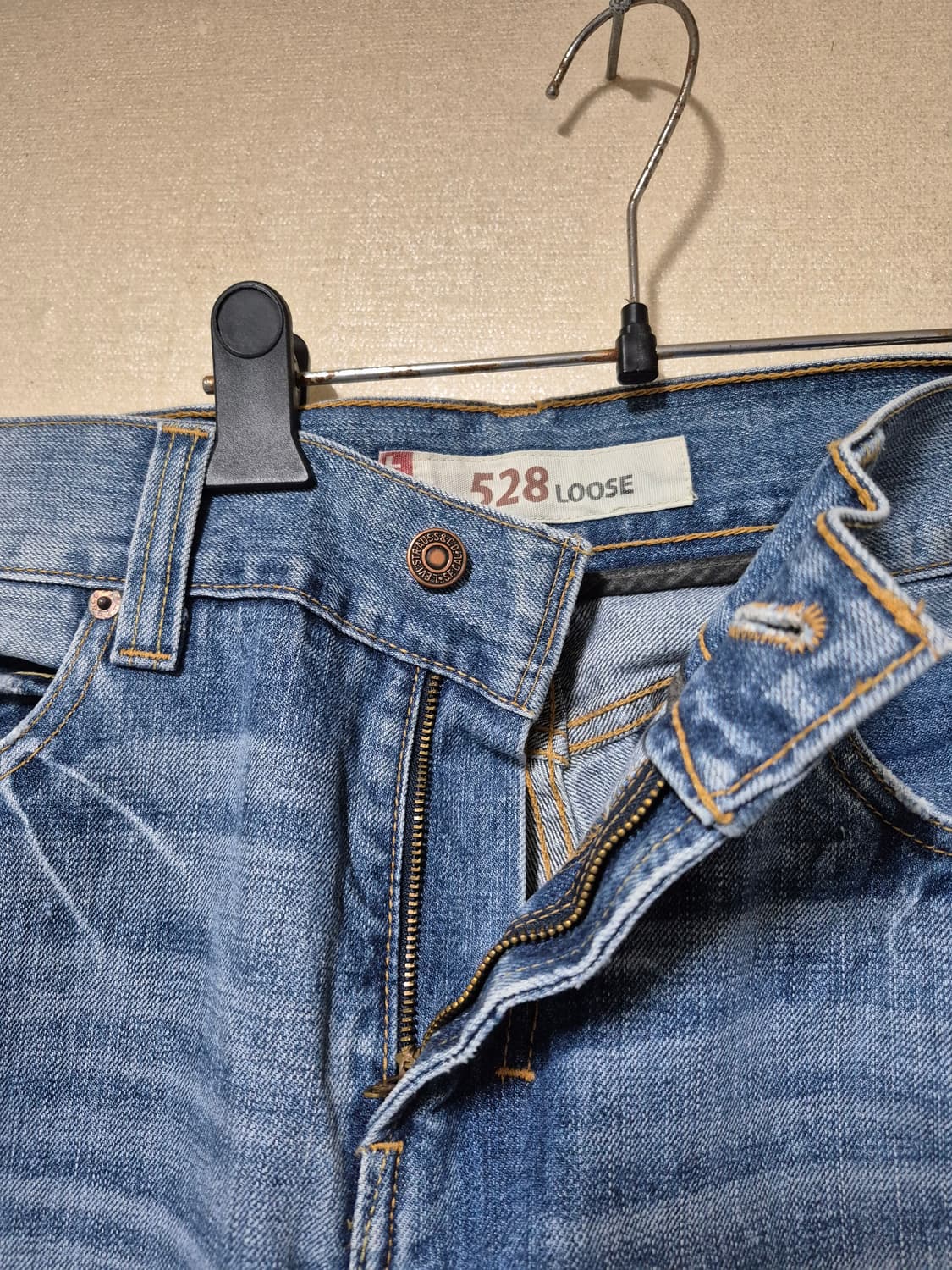 새옷 리바이스 528 루즈핏 데님 팬츠 상품이미지2