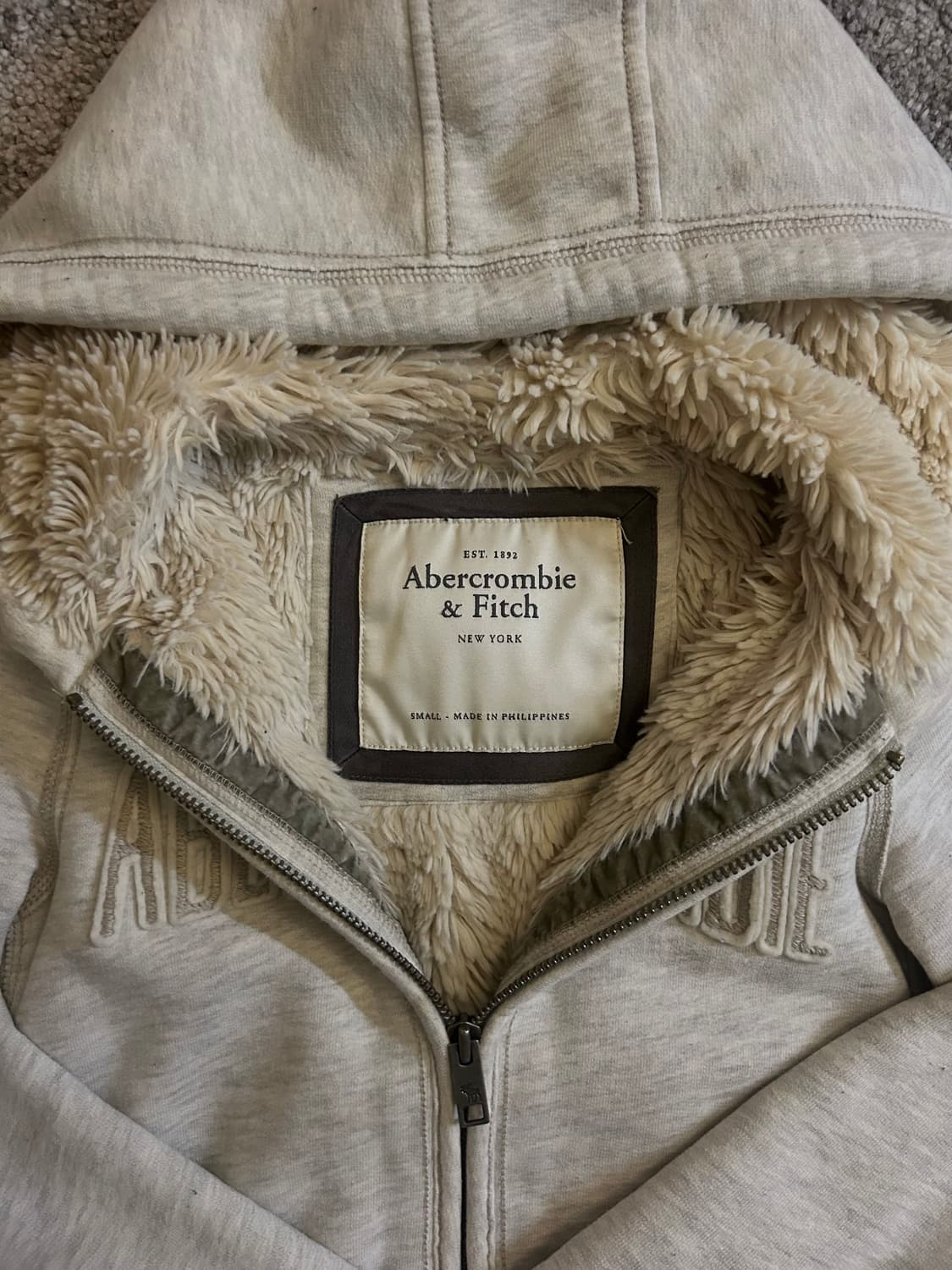 아베크롬비 퍼후드집업 상품이미지2