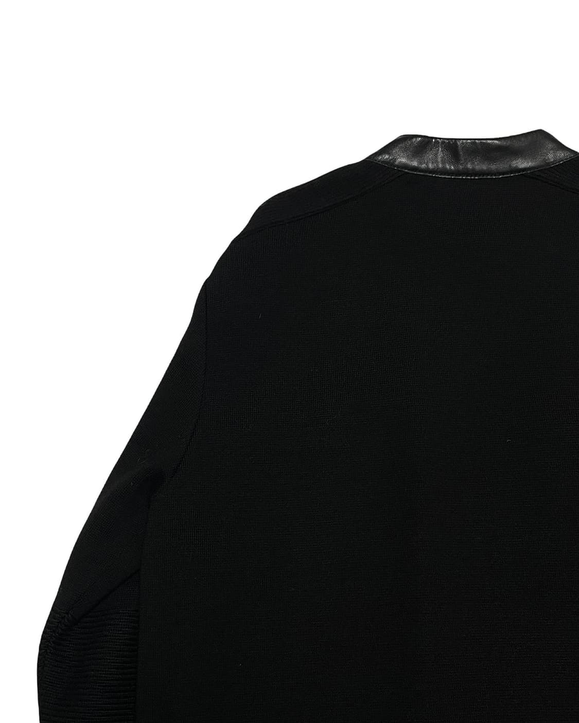 Gv2 leather mix knit zip up  상품이미지6