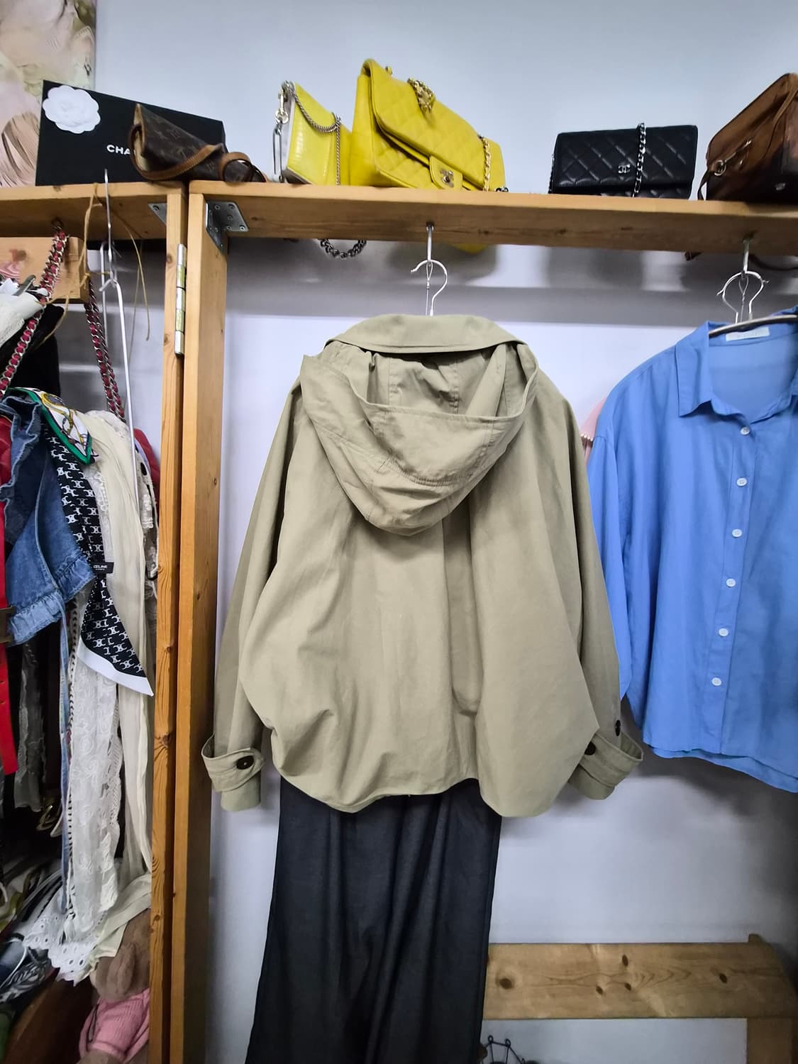 자라 벌룬 후드 숏 트렌치 상품이미지6