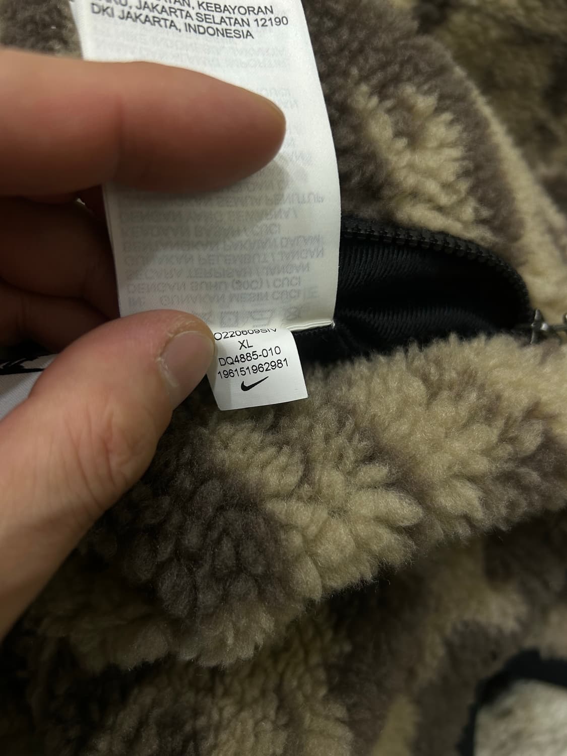 [XL]나이키클럽 플리스 윈터 라이즈드 양면 자켓 상품이미지8