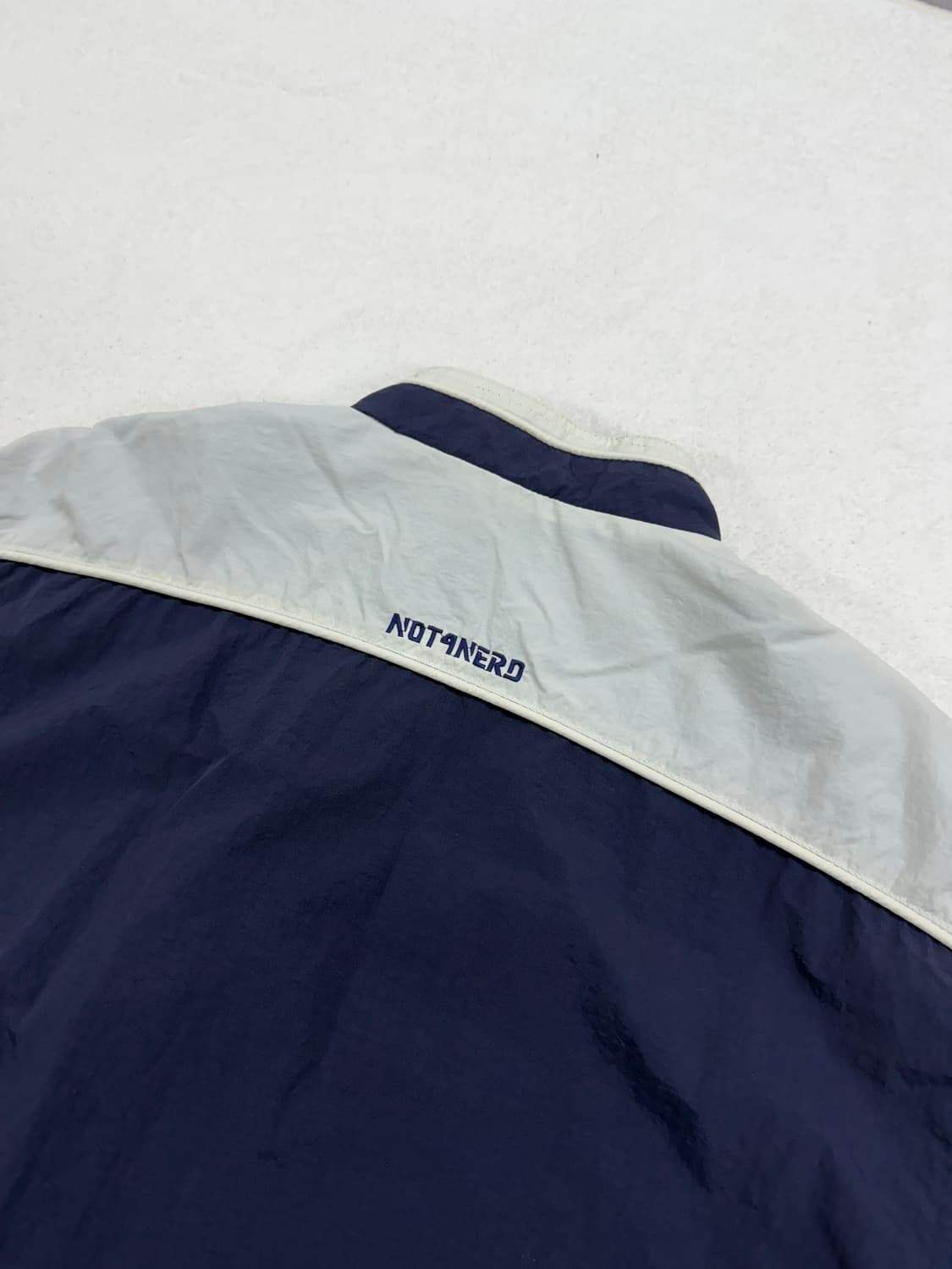 NOT4NERD Tribal Logo Nylon Racing Jacket 상품이미지6