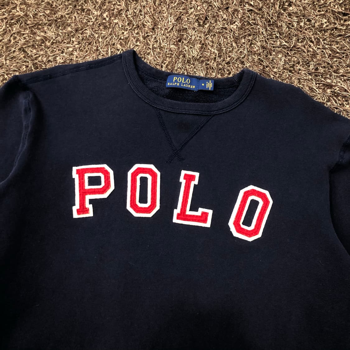 폴로 랄프로렌 로고 맨투맨 상품이미지2