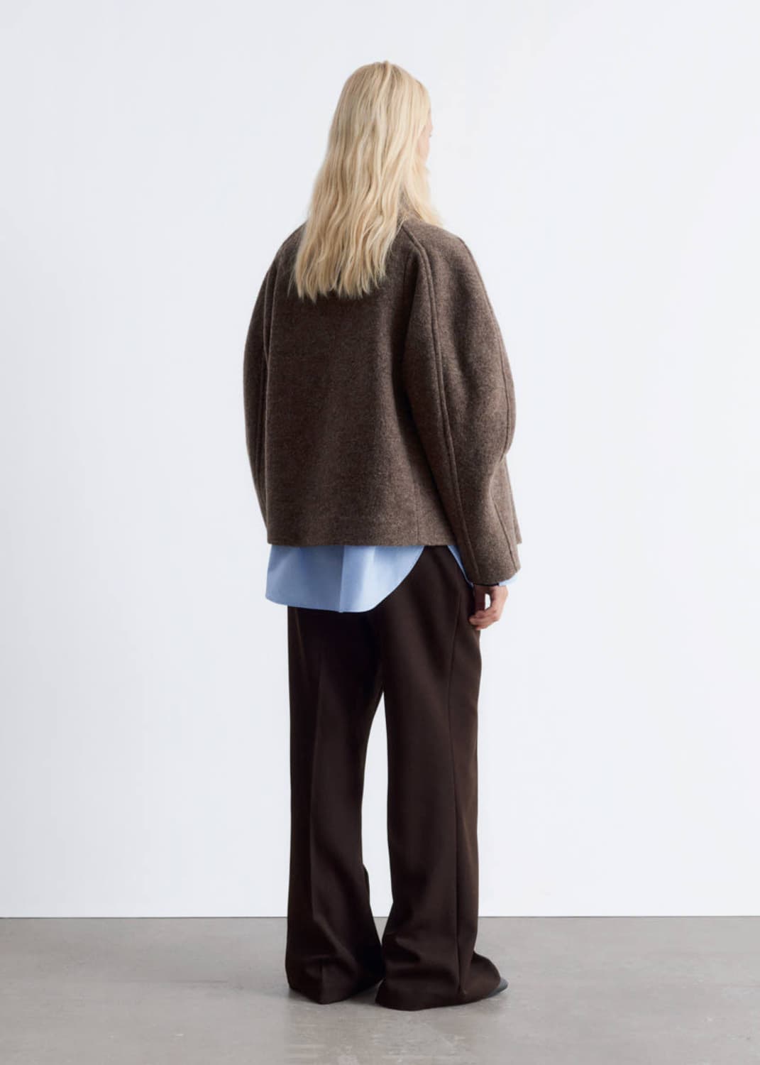 앤아더스토리즈 에이시메트릭 울 자켓 상품이미지3