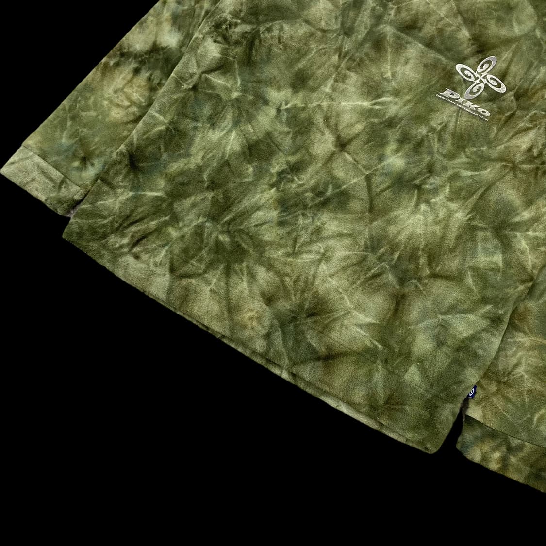 피코 90s 그린 다이드 후리스 맨투맨 상품이미지5