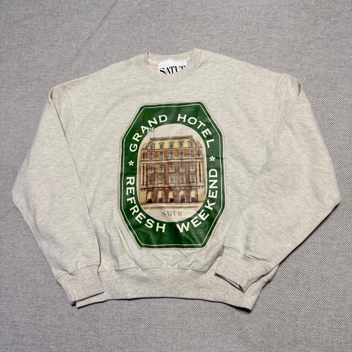 SATUR 세터 맨투맨 상품이미지1