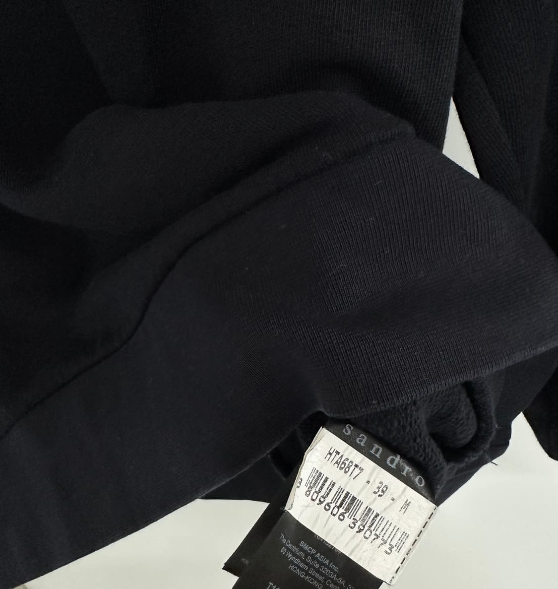 [산드로] 남성 배색 맨투맨 상품이미지3