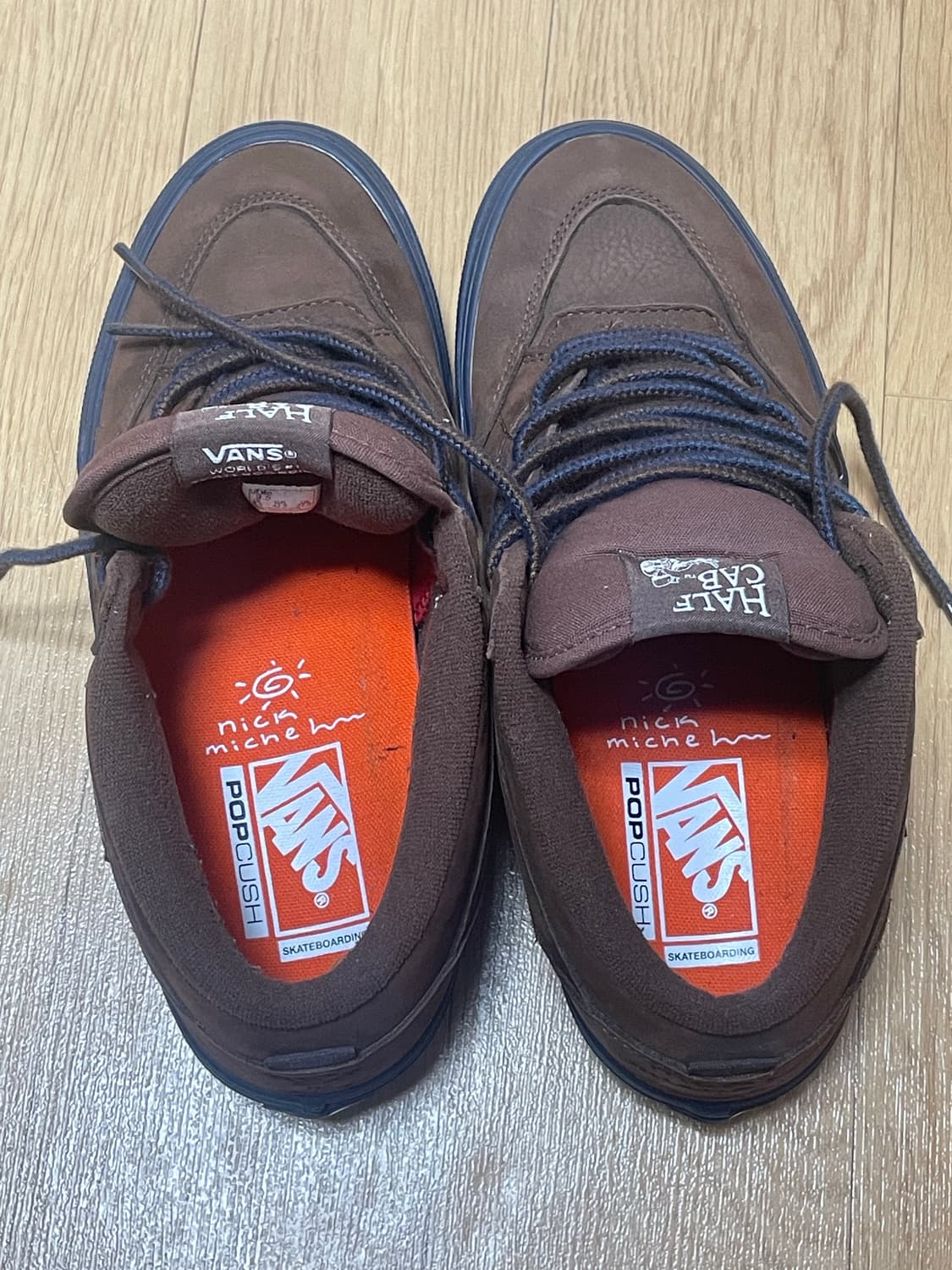 반스X닉마이클 스케이트 하프캡 상품이미지5