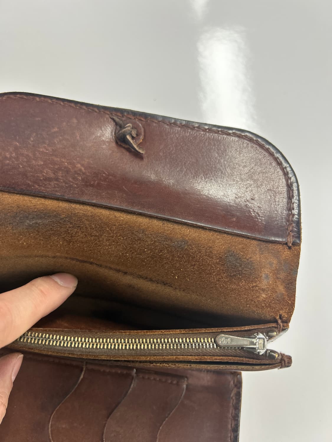 GOROS 올드고로스 새들레더 콘초 장지갑 상품이미지8