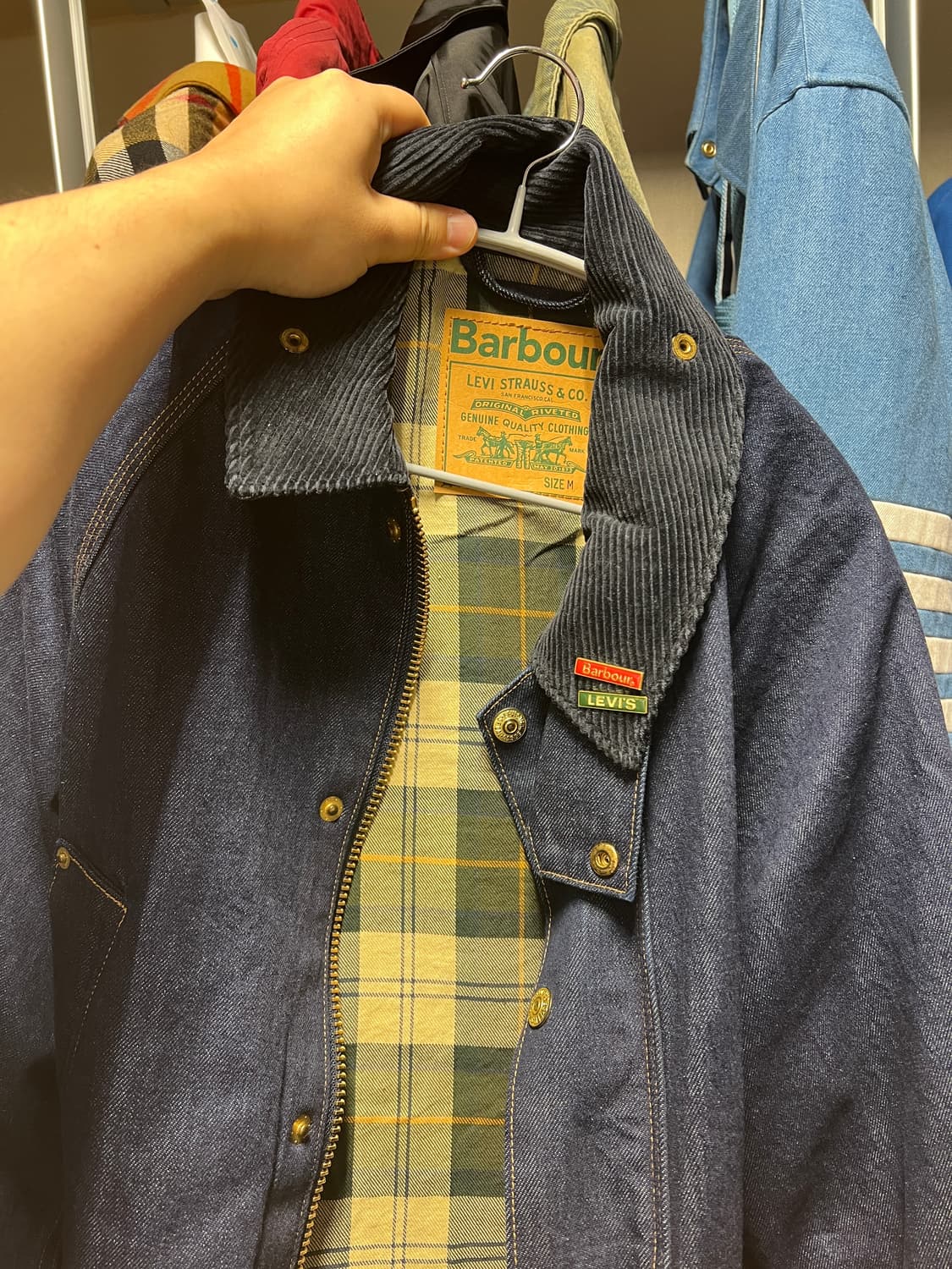 바버 리바이스 비데일 데님 자켓 상품이미지2