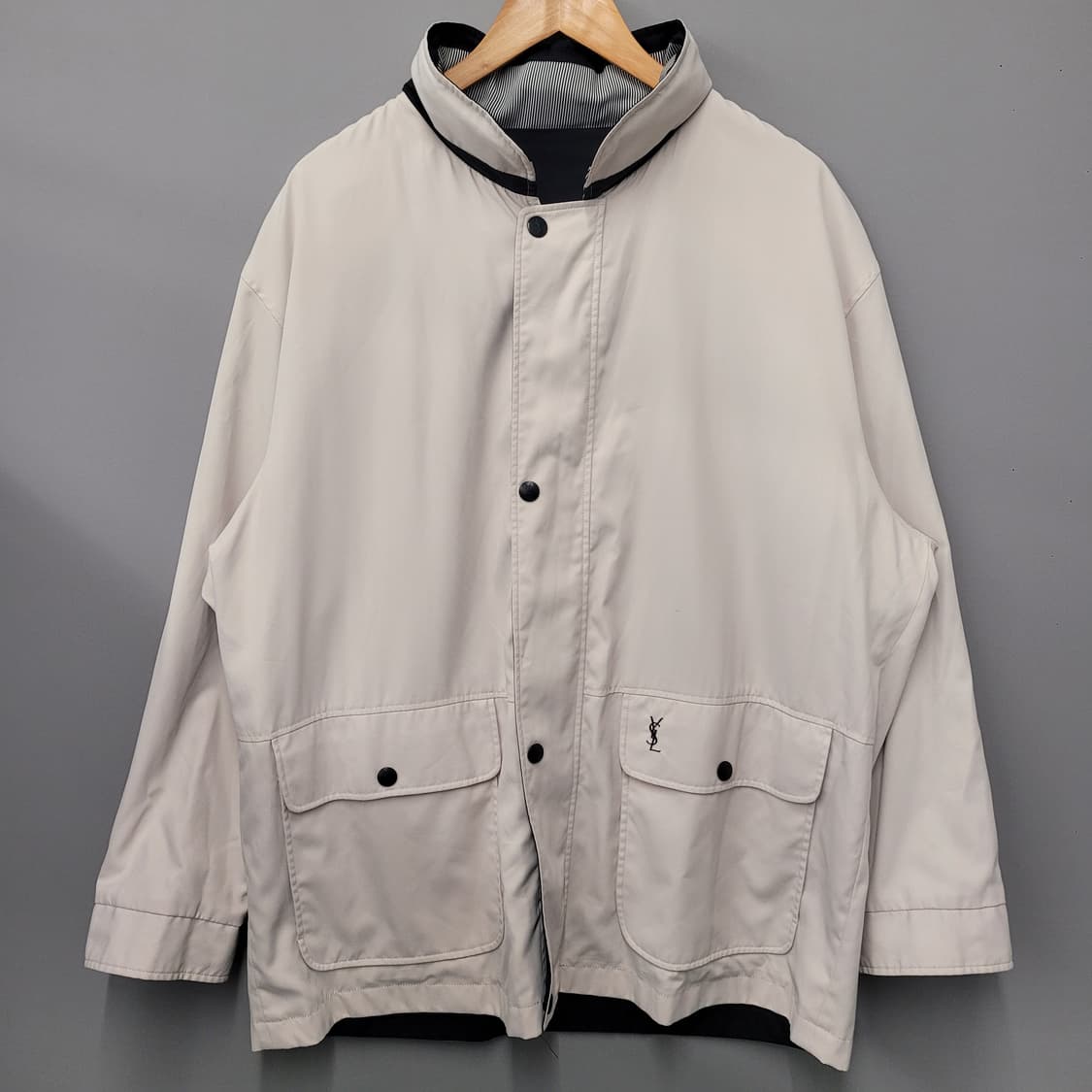 YvesSaintLaurent YSL 리버시블 블루종 자켓 상품이미지1