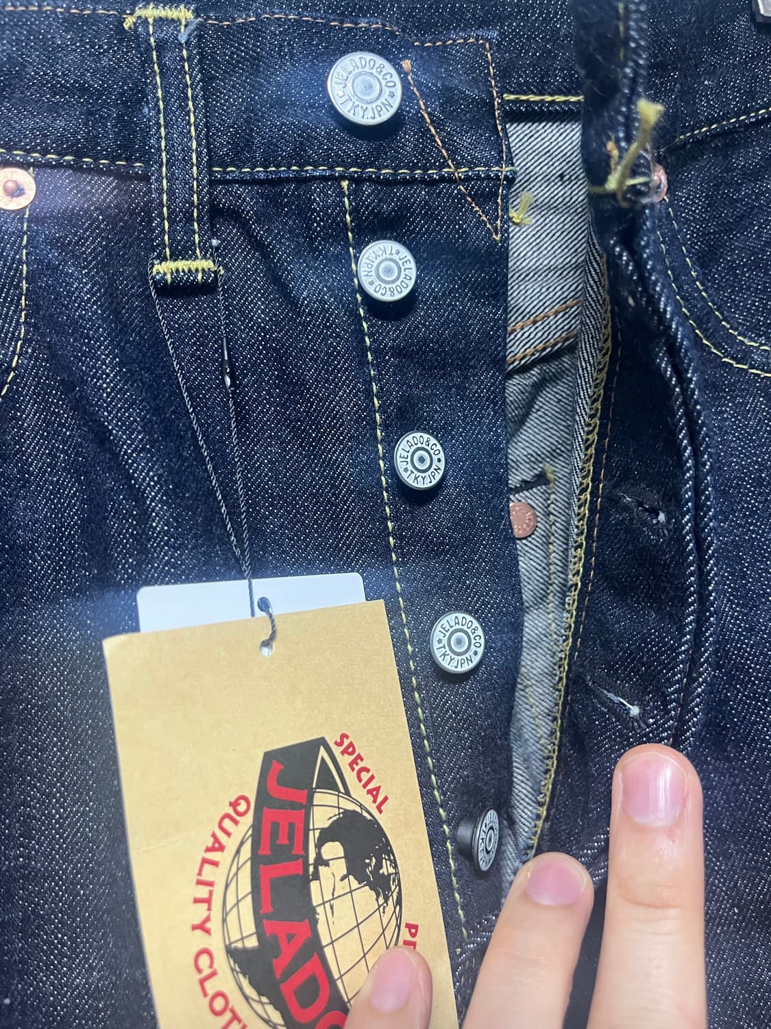 제라도 301EXX  데님팬츠 인디고 (32) 상품이미지3