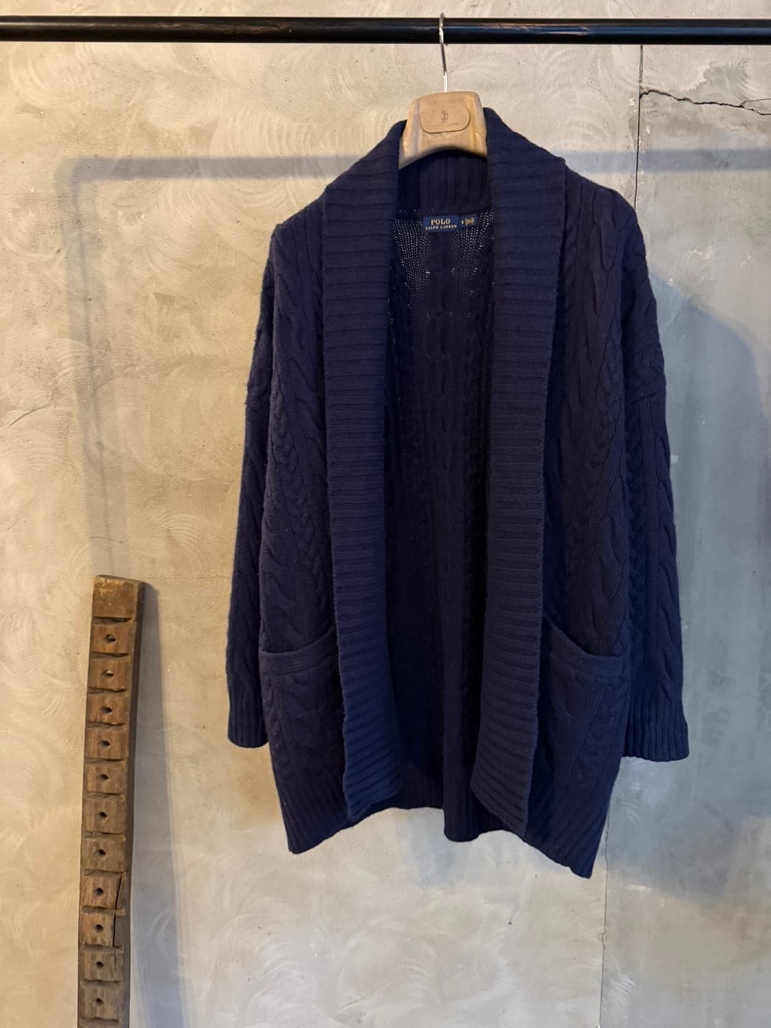 폴로 랄프로렌 케이블 케이프가디건 여성55-66 상품이미지1