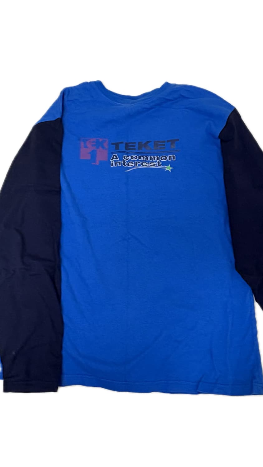 테켓 블루 롱슬리브 M 상품이미지1