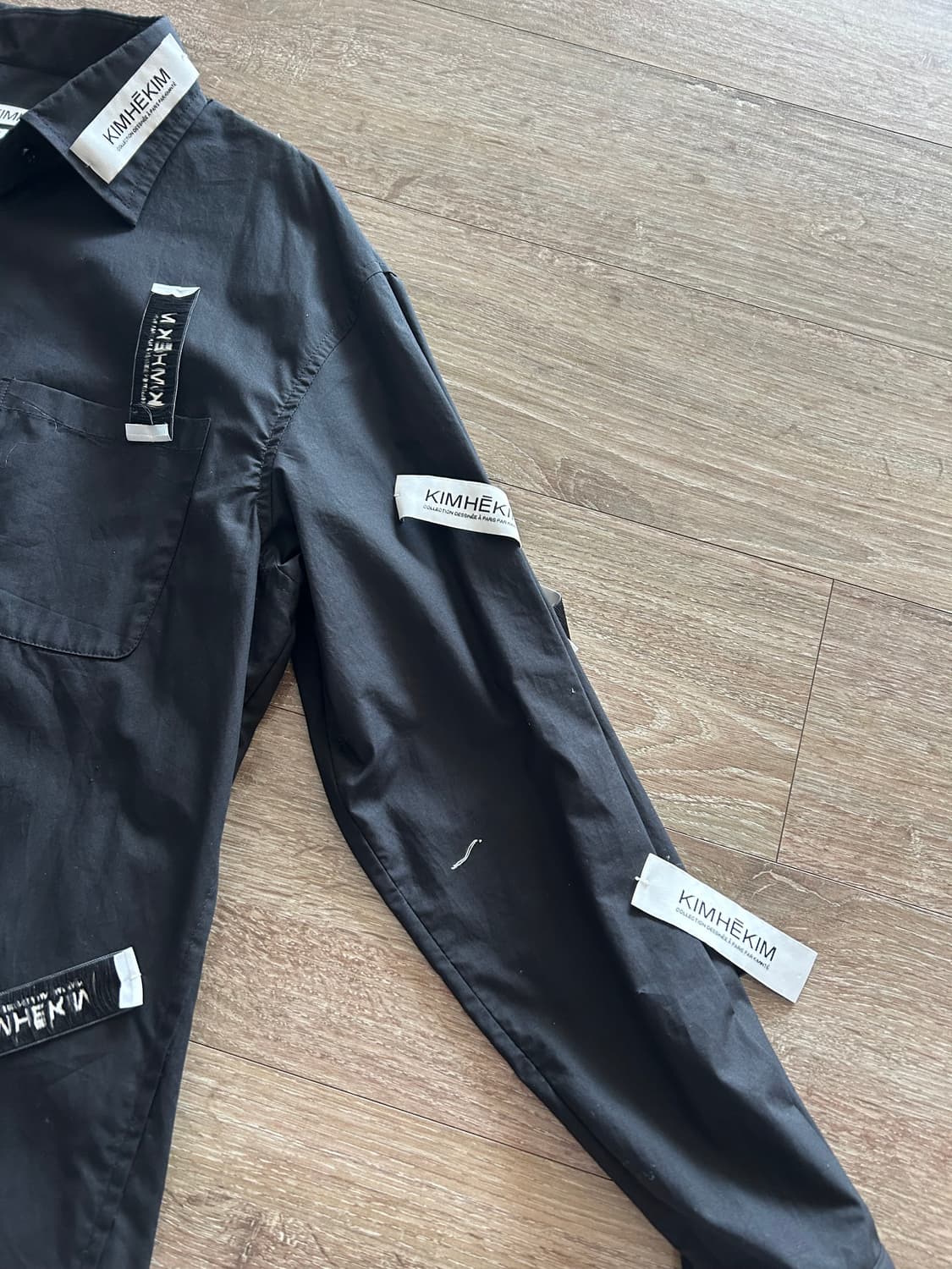 김해김 my uniform label shirt 상품이미지4