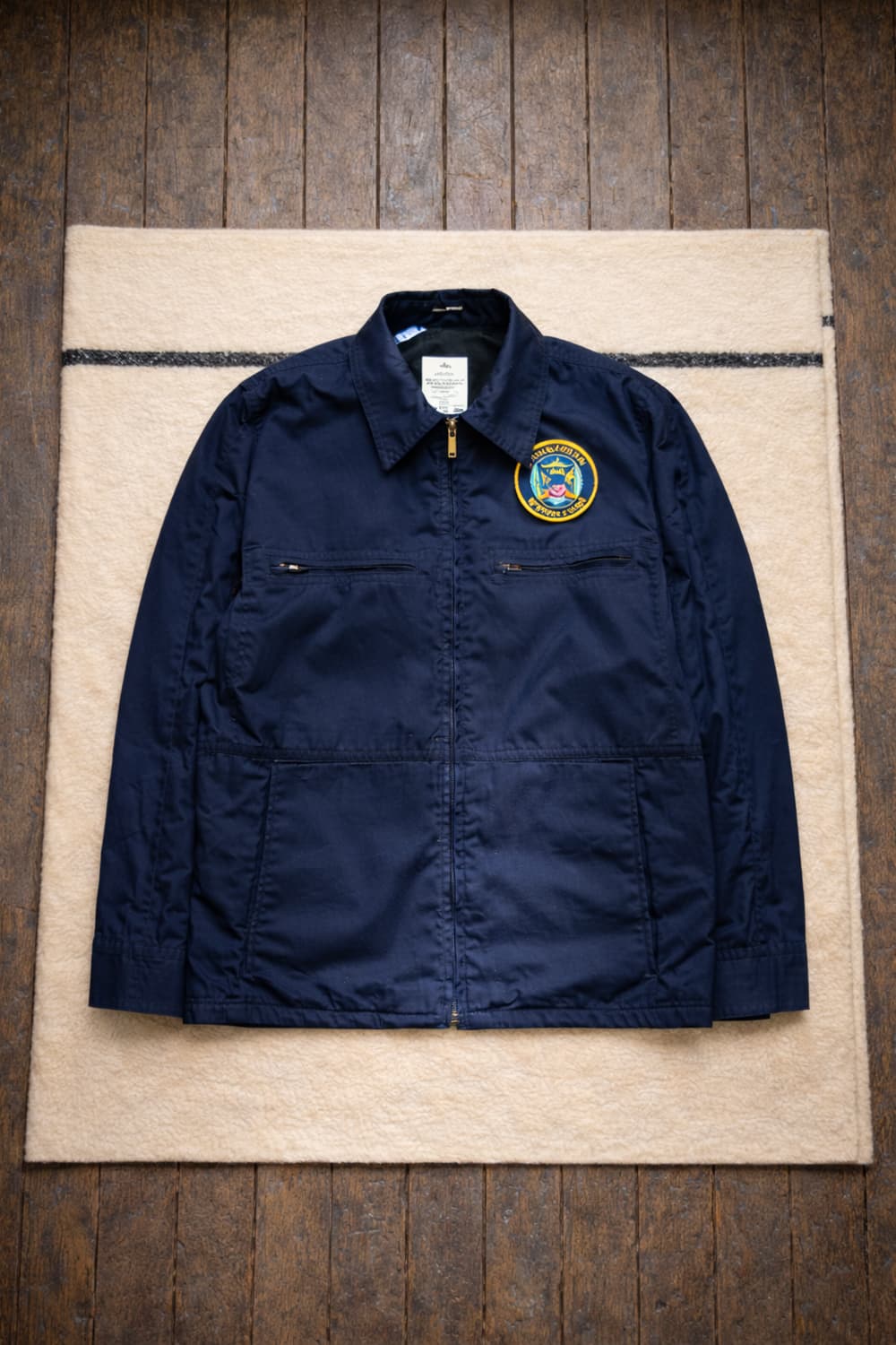 80's 미 해군 유틸리티 자켓 38R(95~100) 상품이미지1