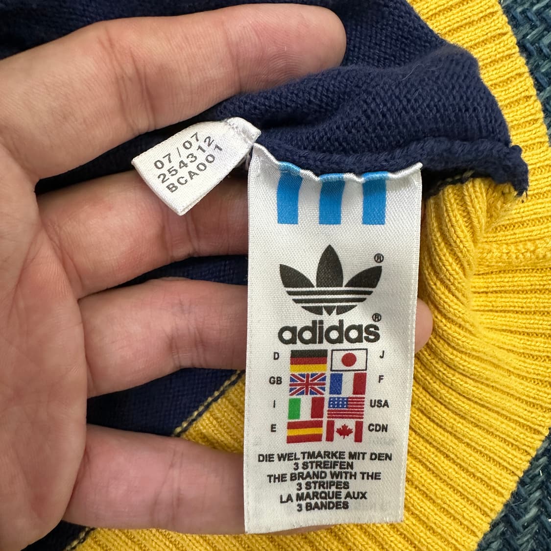 [95] 아디다스 니트 집업 상품이미지3