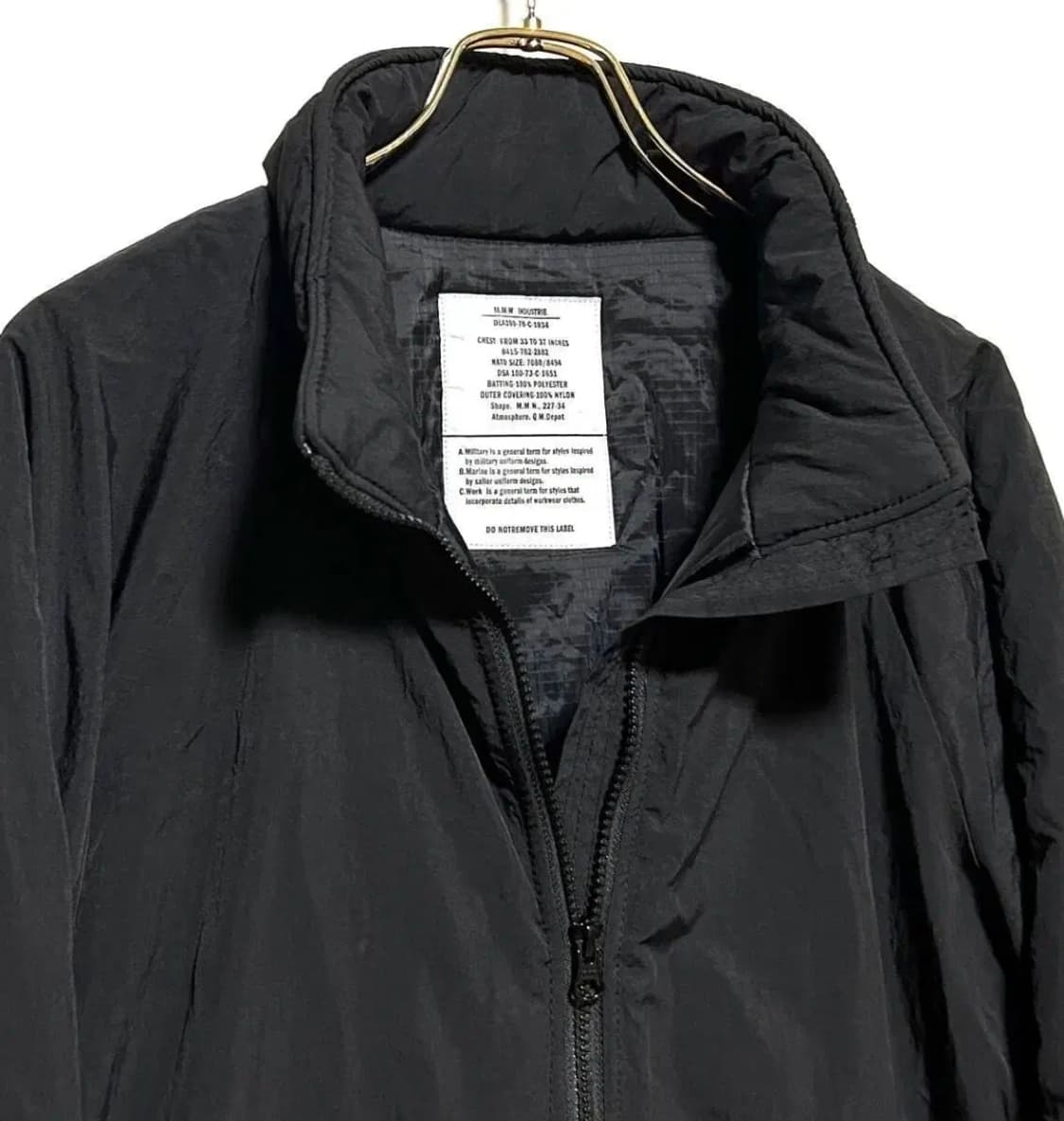 프릭스스토어 레벨7 다운파카 블랙 상품이미지3